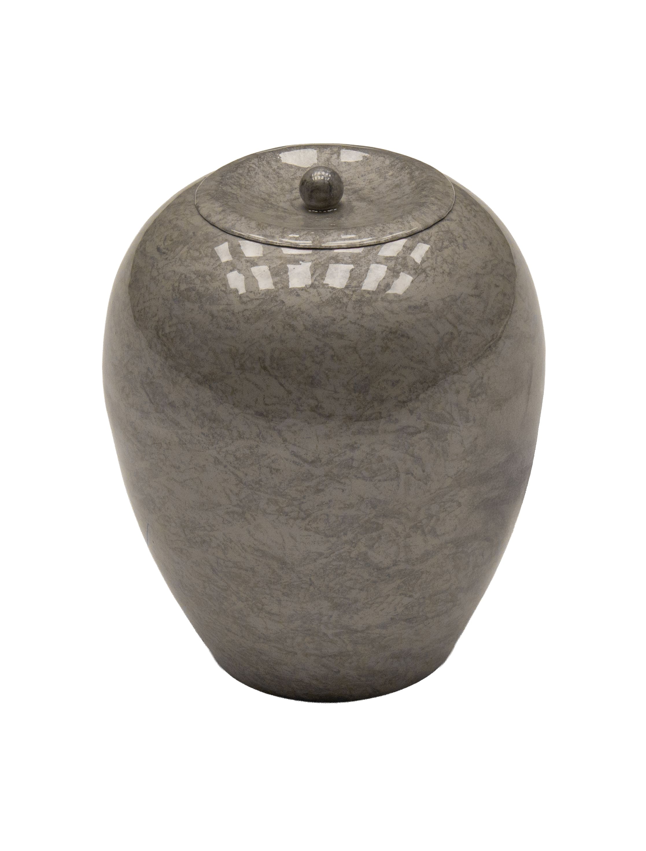 Dekodose Eisen grau 18x18x21cm