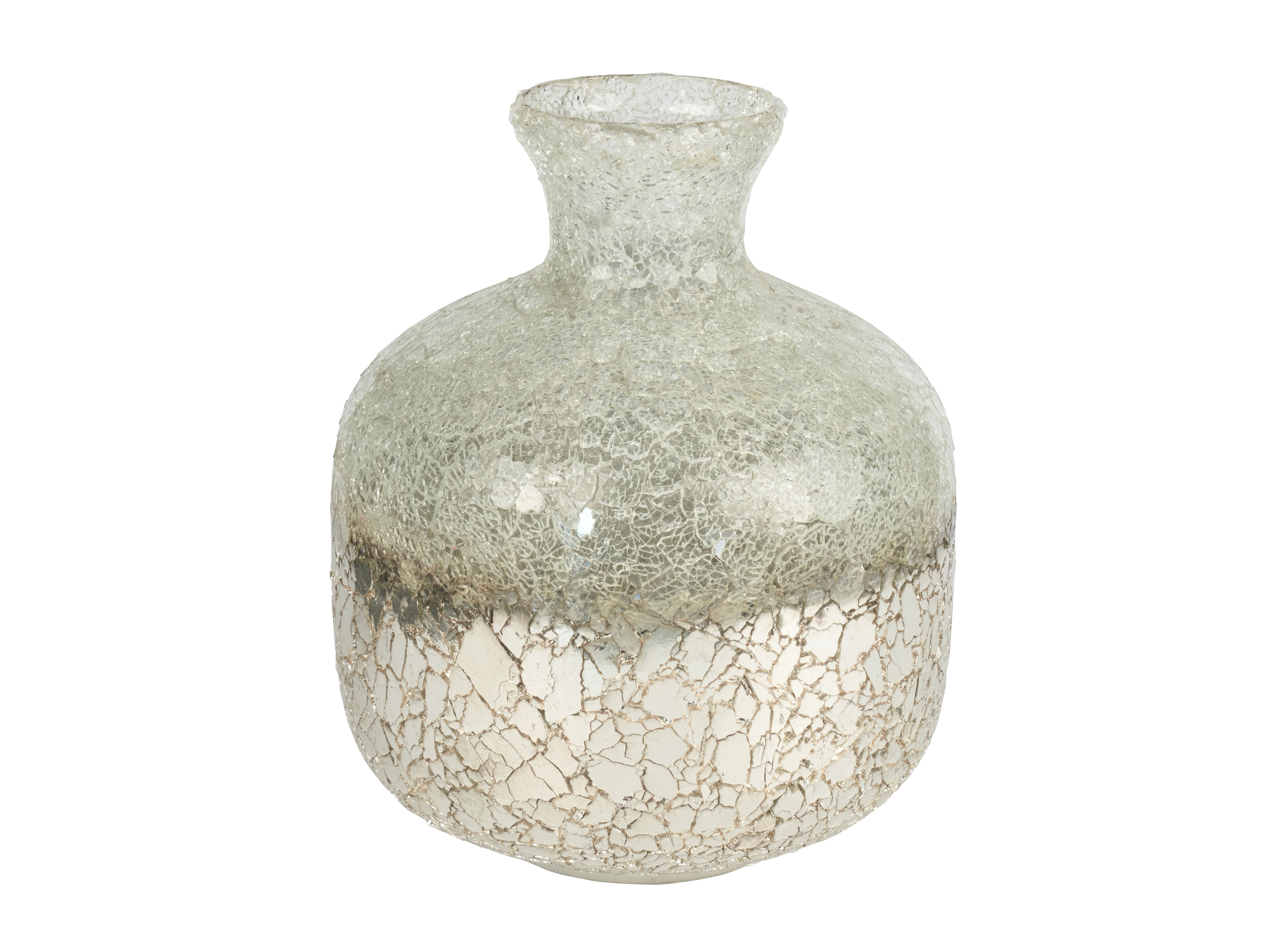 Vase Glas Crinkle 30x30x36cm