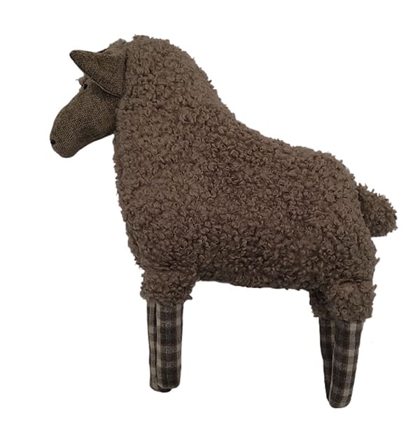 Dekokissen Schaf braun 60x60