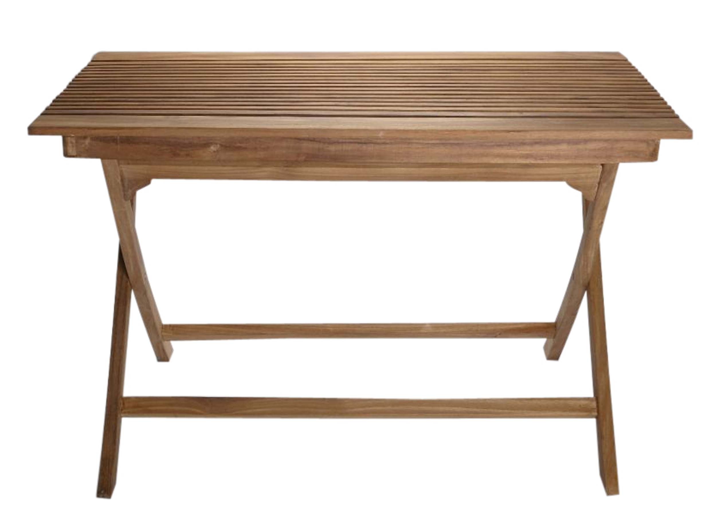 Tisch Riva Teak rechteckig geschraubt, klappbar