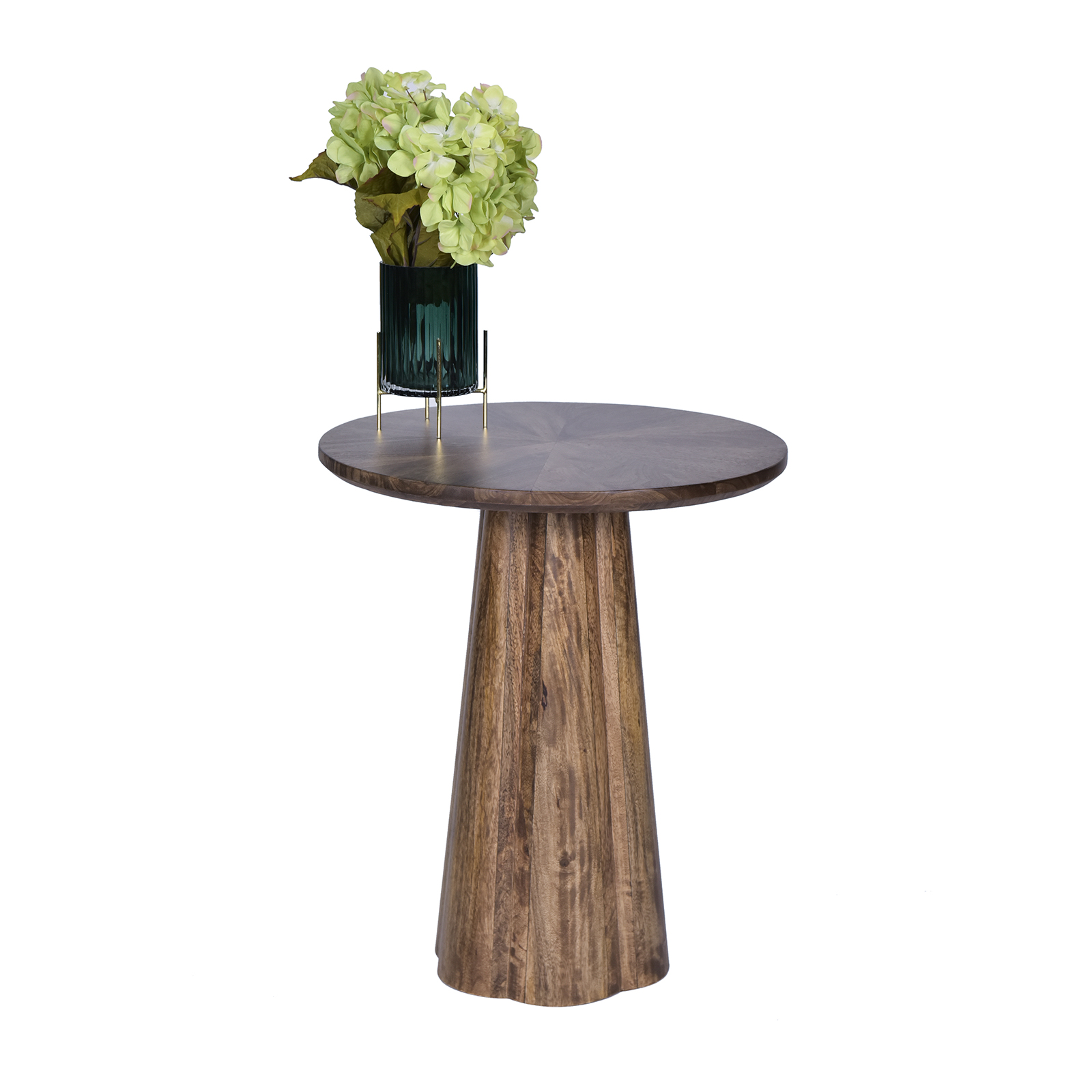 B-tisch Holz Mango natur D=38cm H=49,5