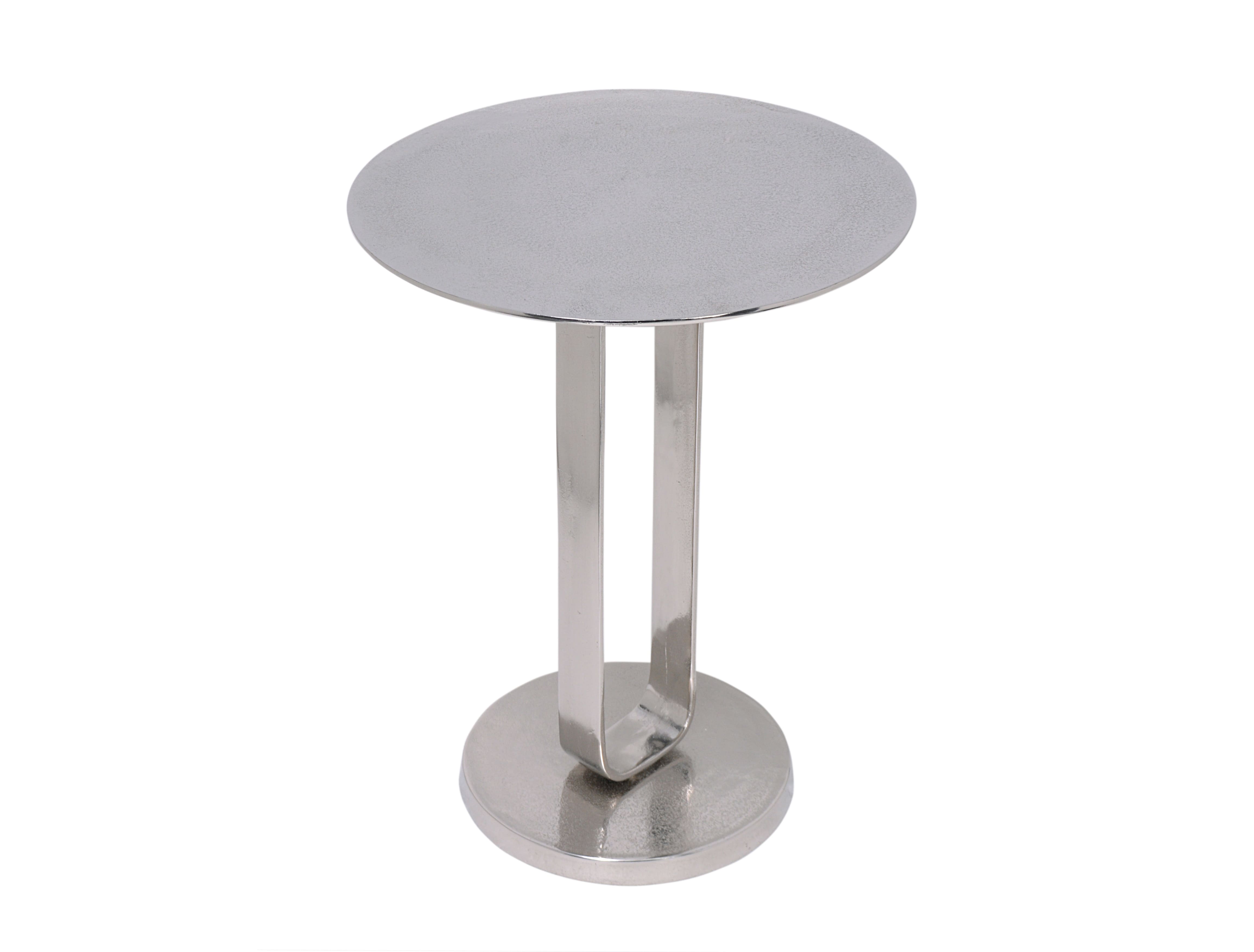 Beistelltisch Alu Nickel 44x44x59cm