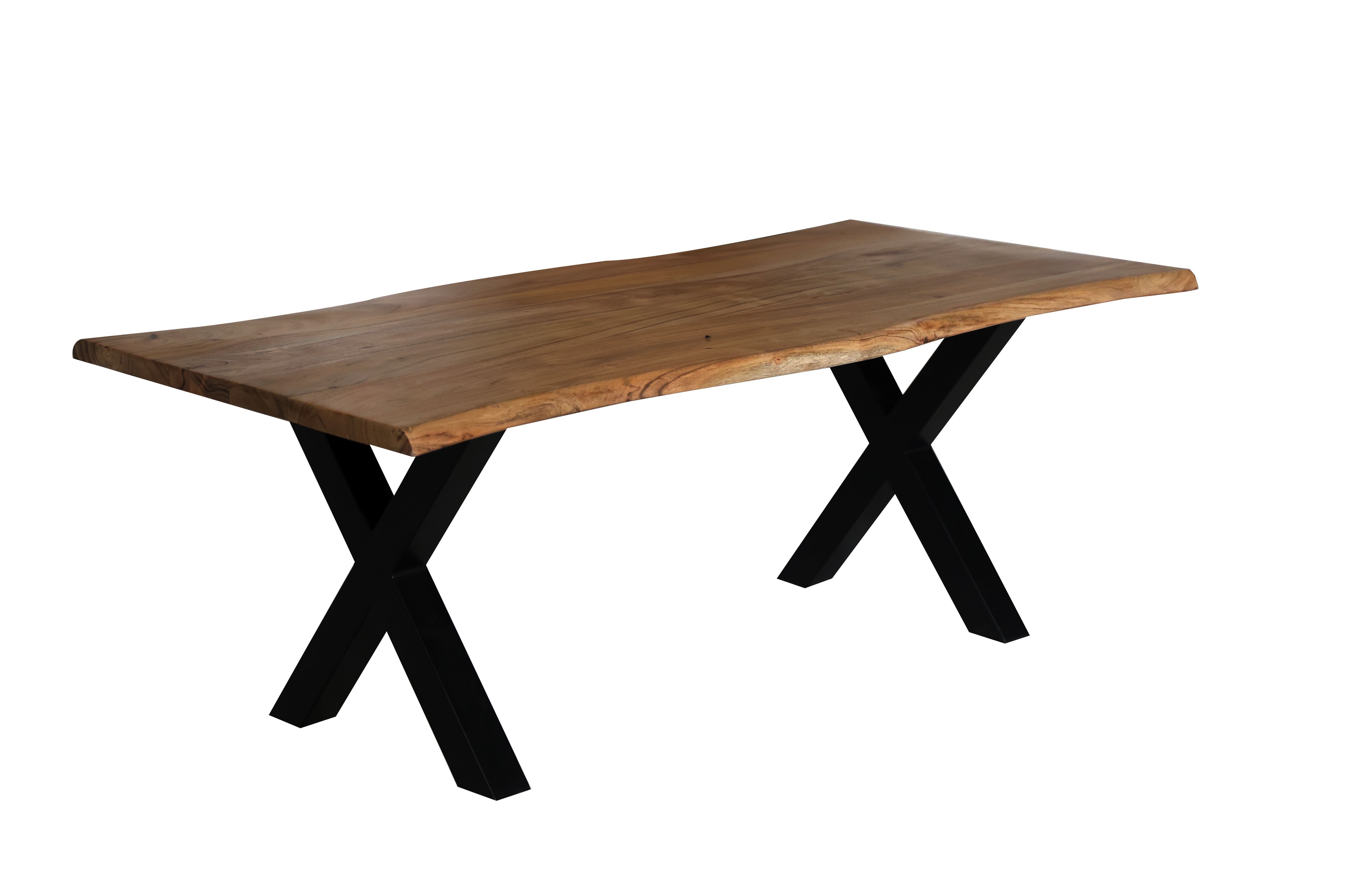 Couchtisch Lund X-Beinen, 60×90×45