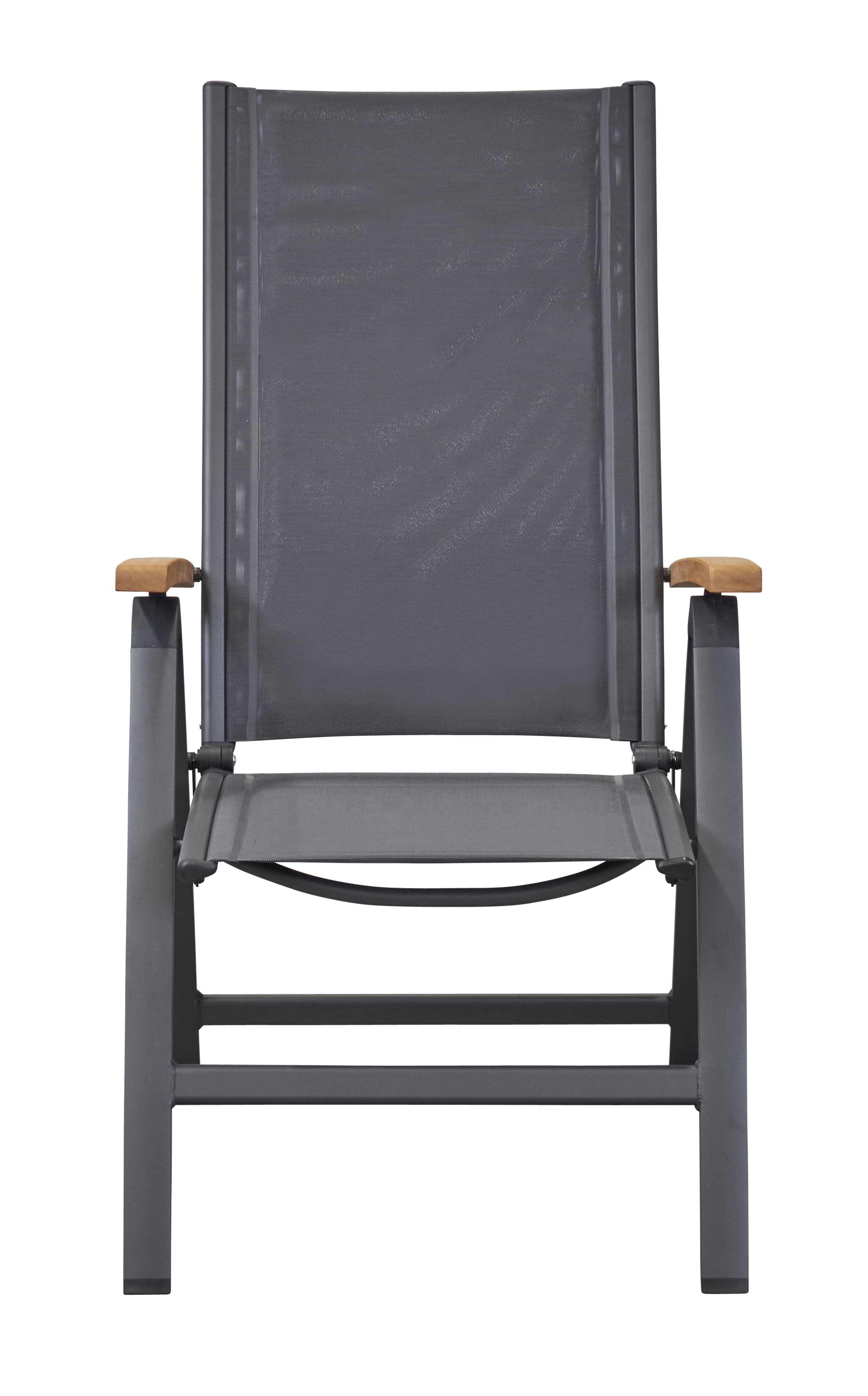 Klappsessel "Unicamo" Teak anthrazit