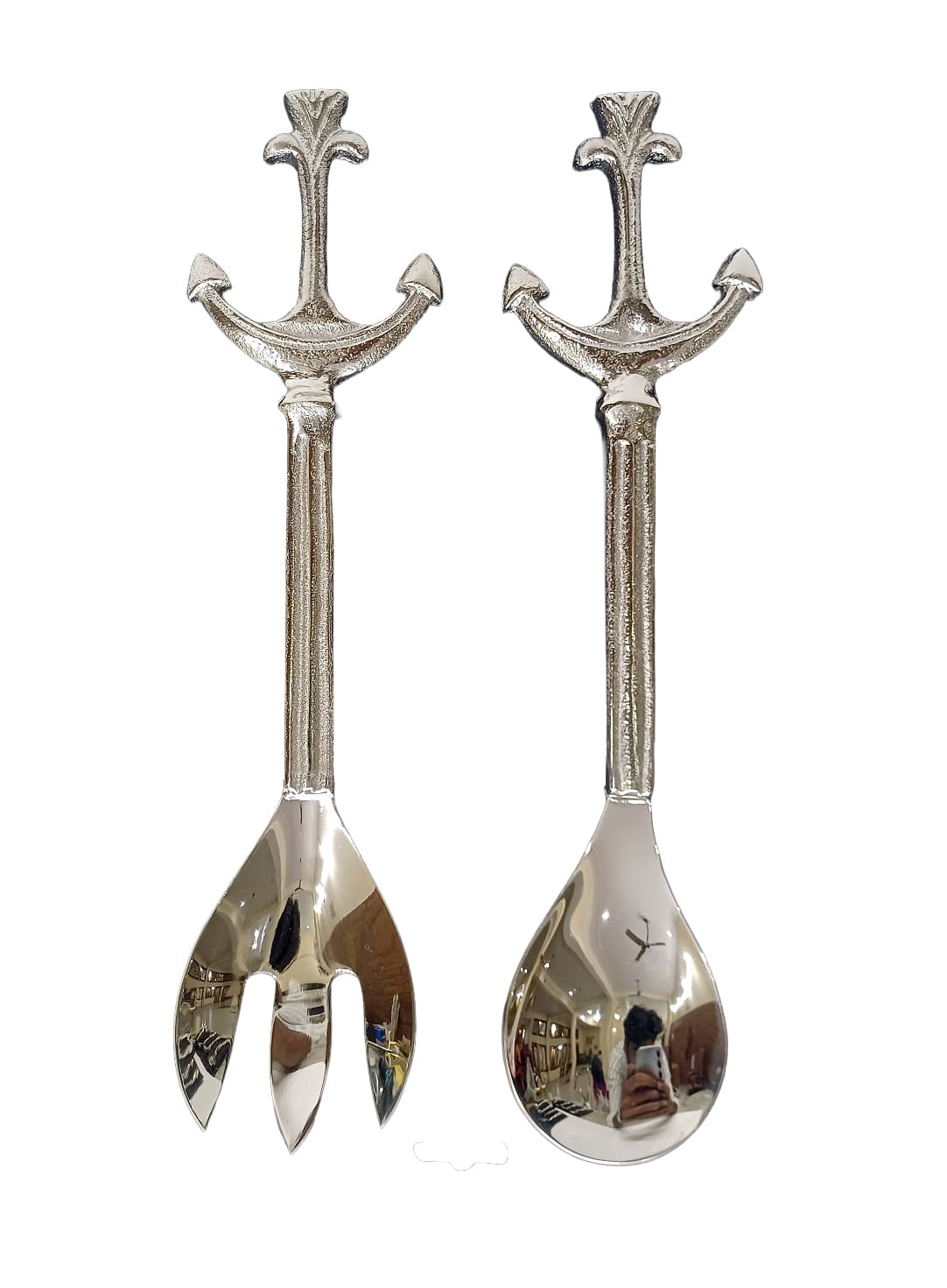 Schuhlöffel Pferd Alu gold 53cm