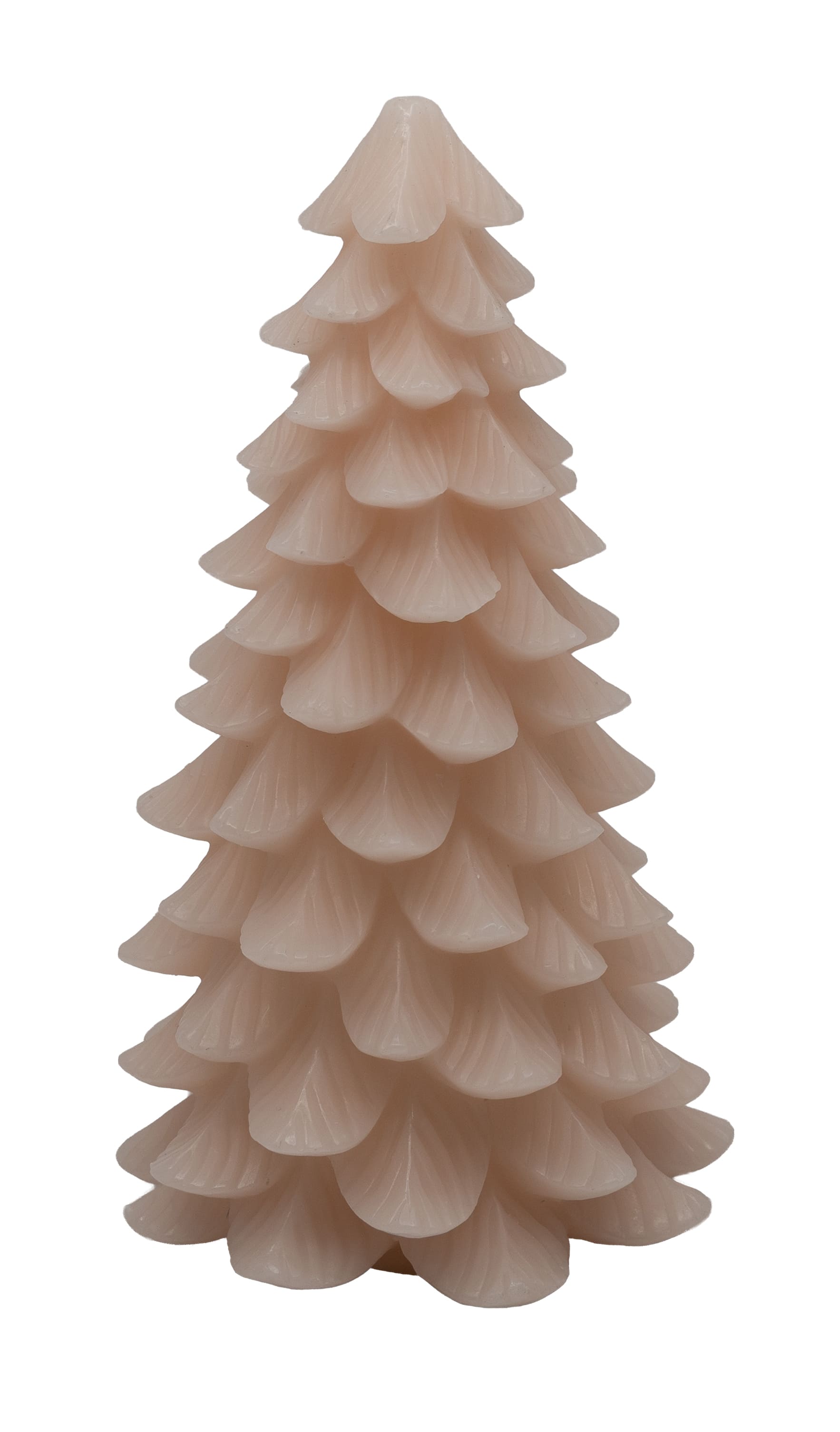 Tannenbaumkerze innenleuch pink 12,5x23