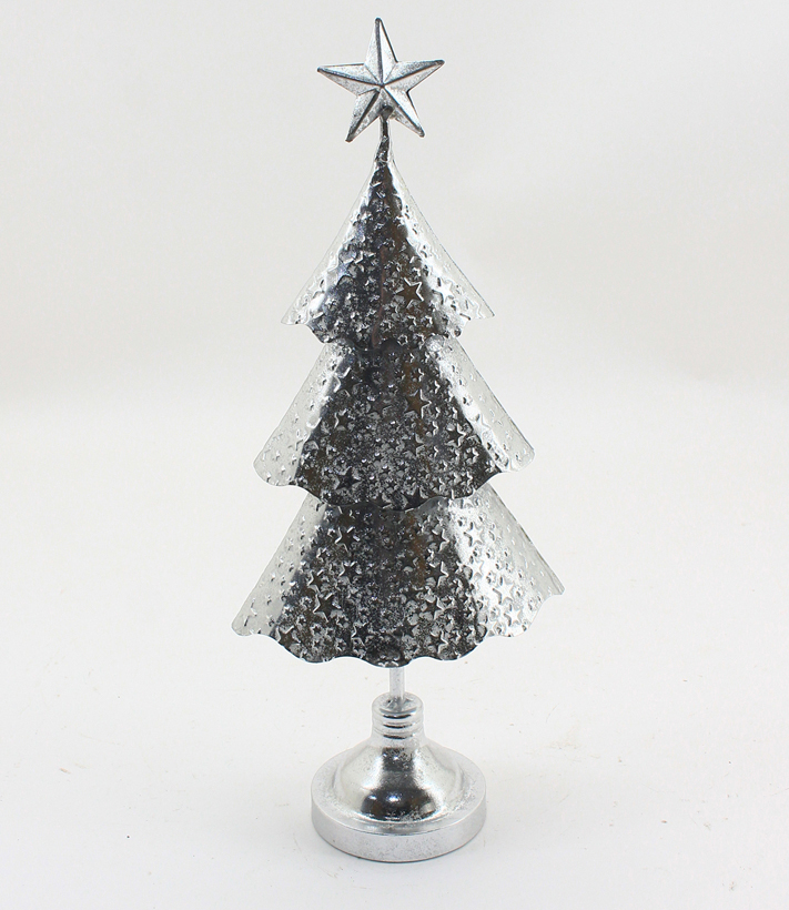 Dekotannenbaum Sterne silber 52,5