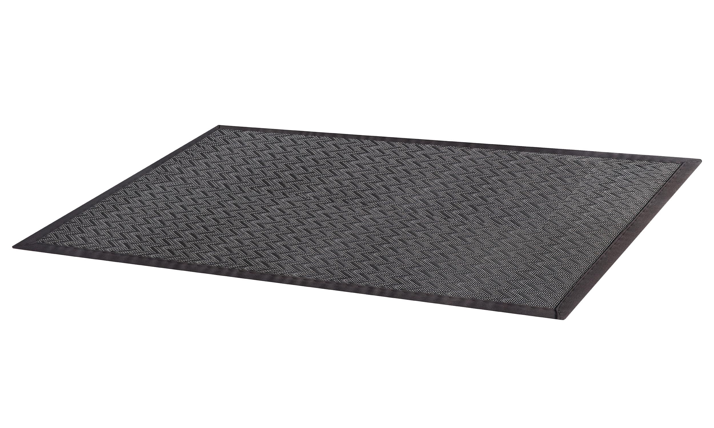 Barbecue Teppich Milo anthrazit 100x140cm MIO405 anthracite