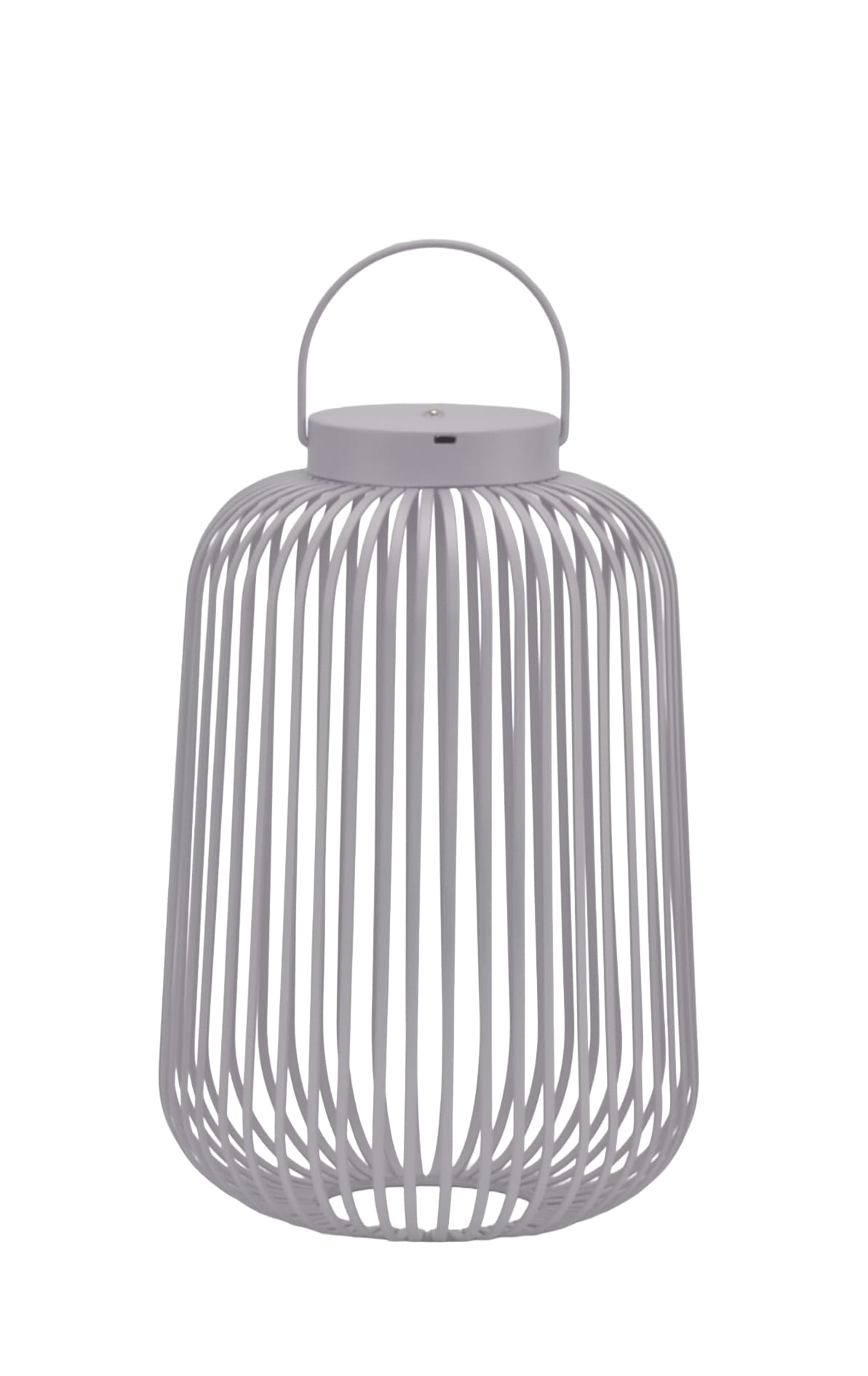 LED Metalllat. Lunaro flieder H=36cm