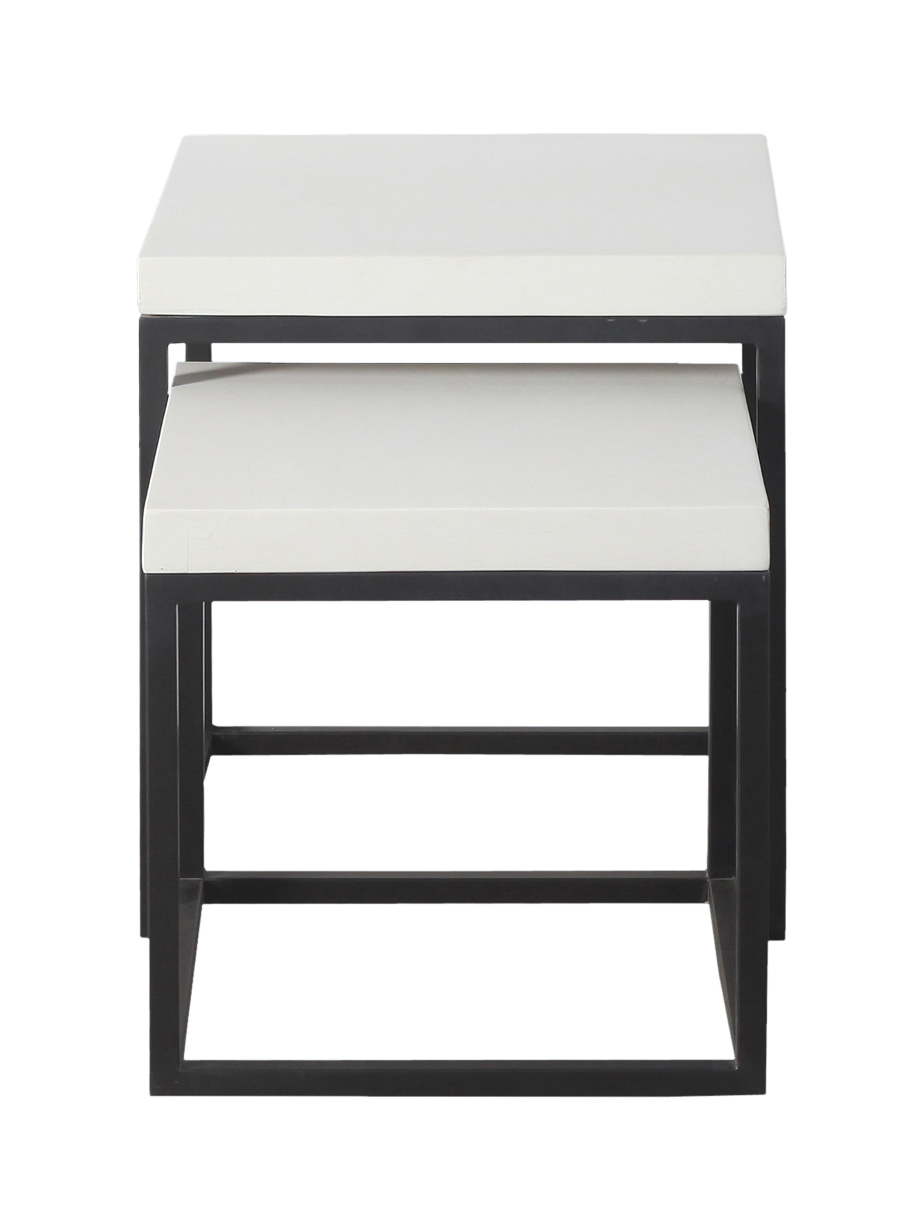 Beistelltisch S/2 Lumo white