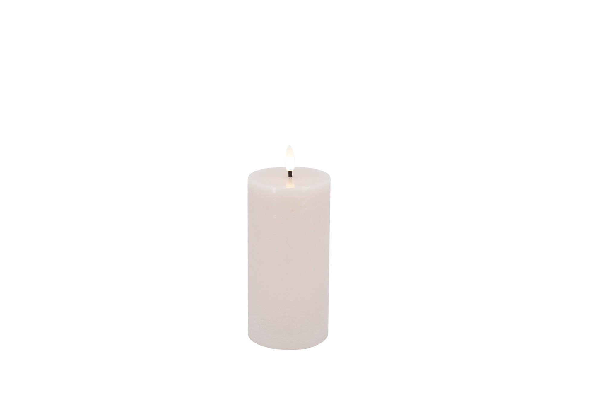 LED Stumpenkerze summer pink 7,5x15
