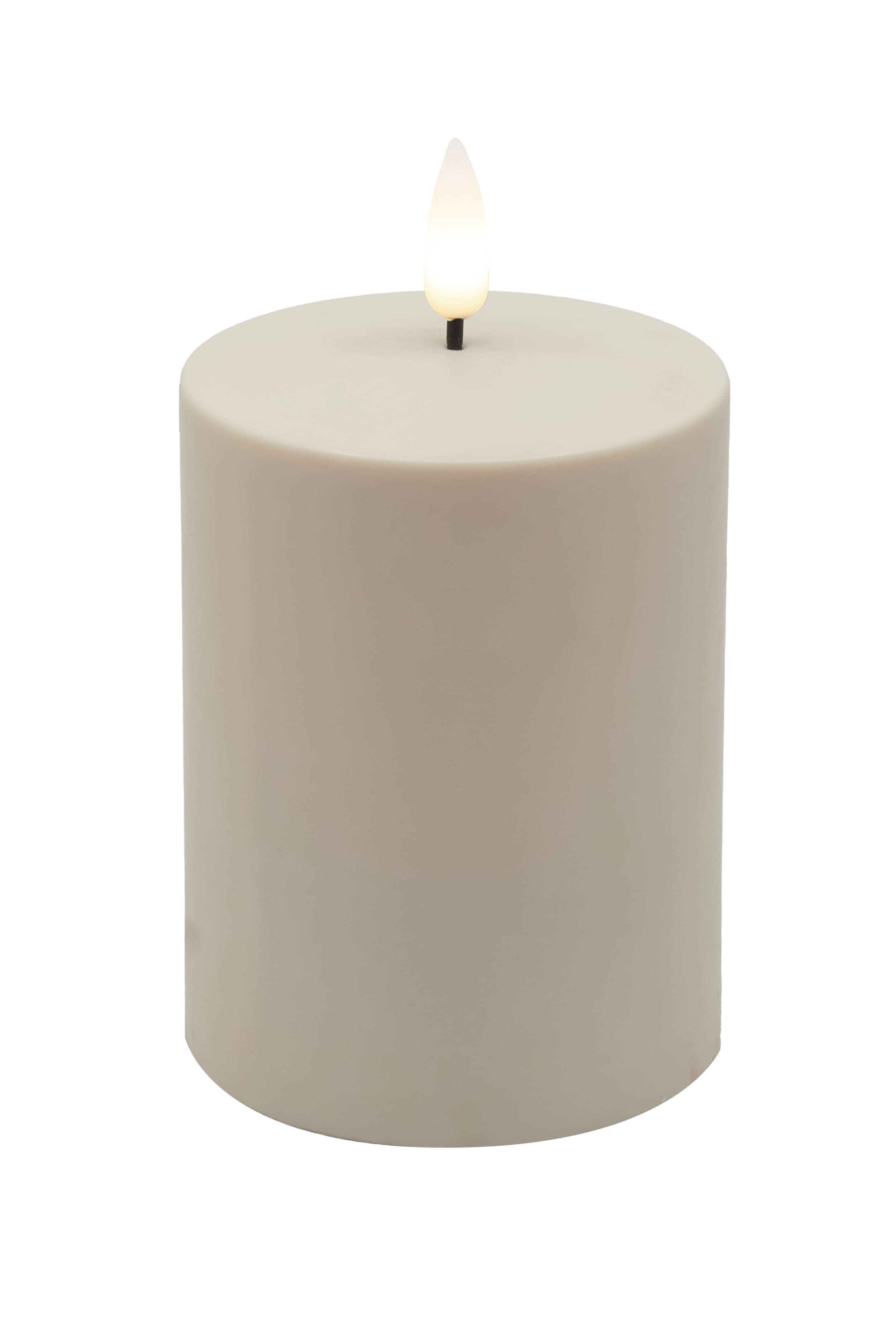 Solar Stumpenkerze Garden rose 7,5x10