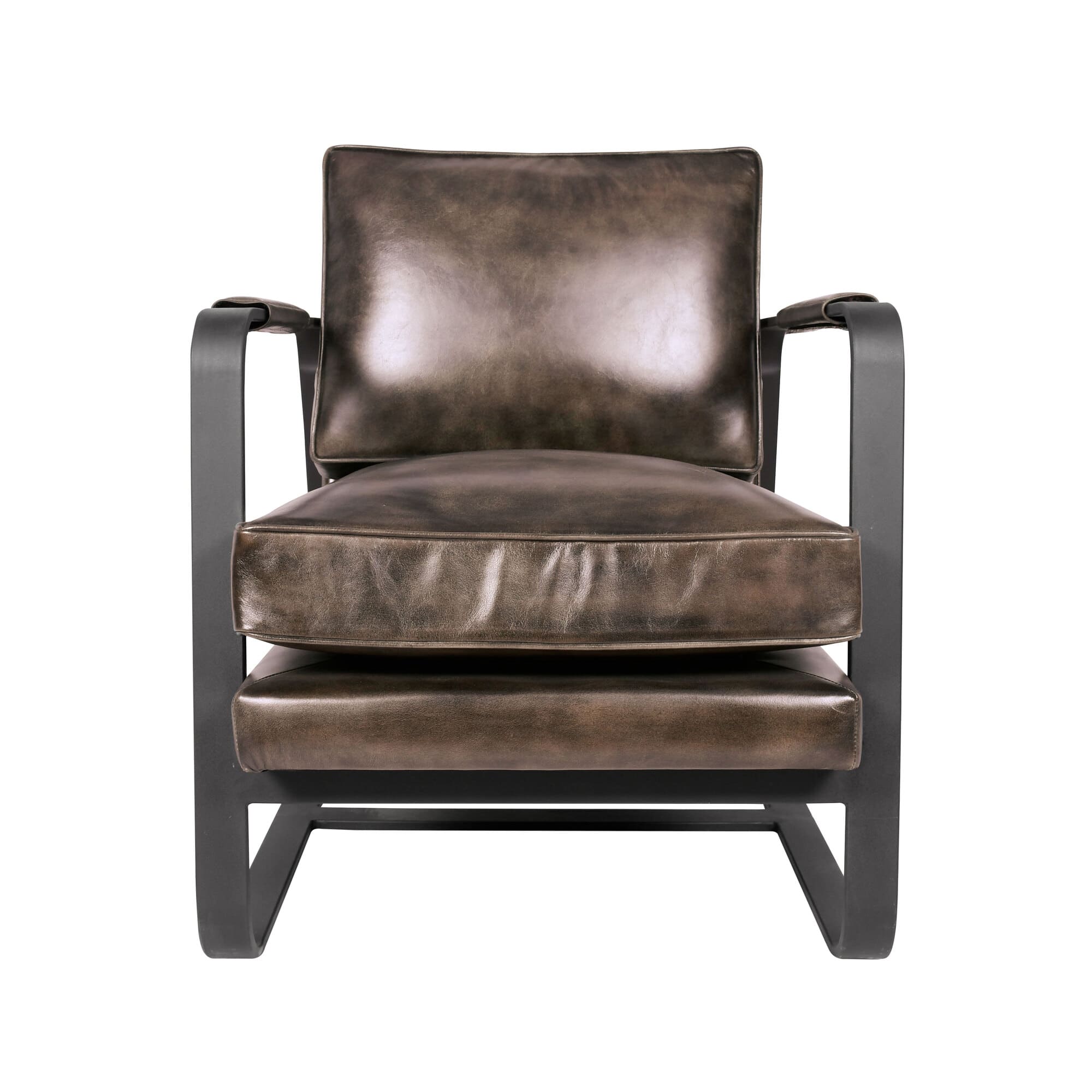 Ledersessel Chicago cognac 64x86x82cm