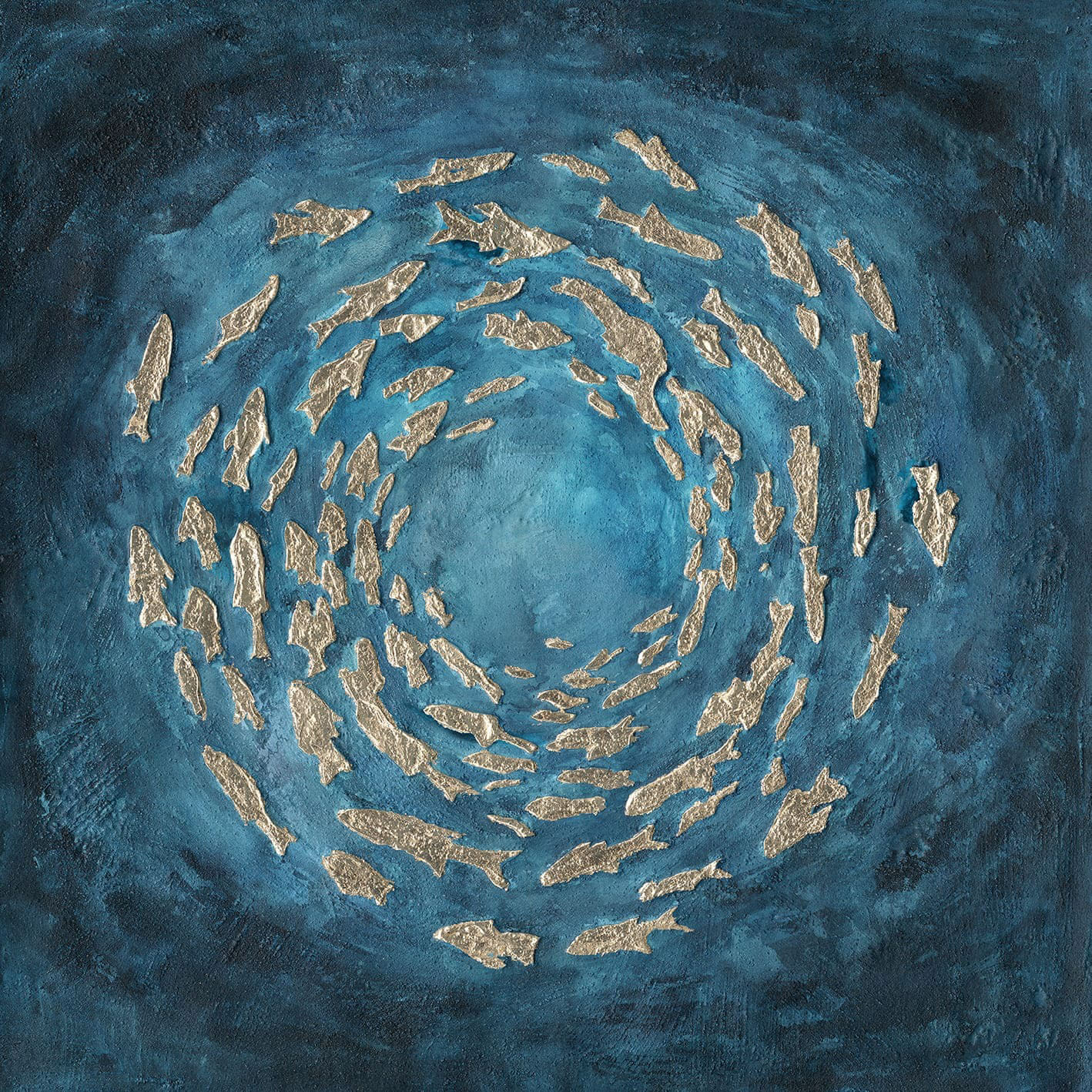 ÖLBILD FISCHSTRUDEL GOLD