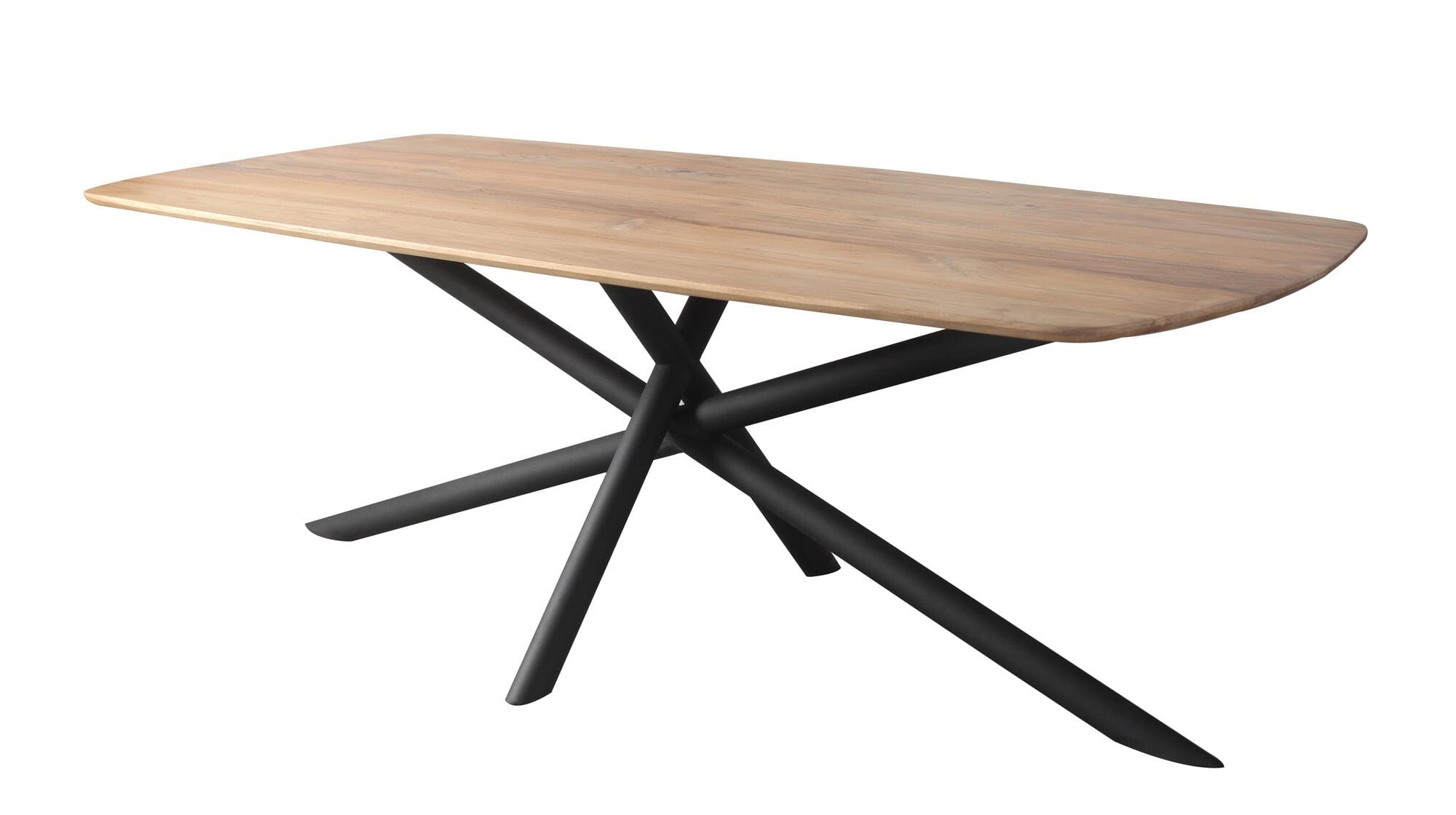 Esstisch Lunox Akazie+ Teak 220x100x77