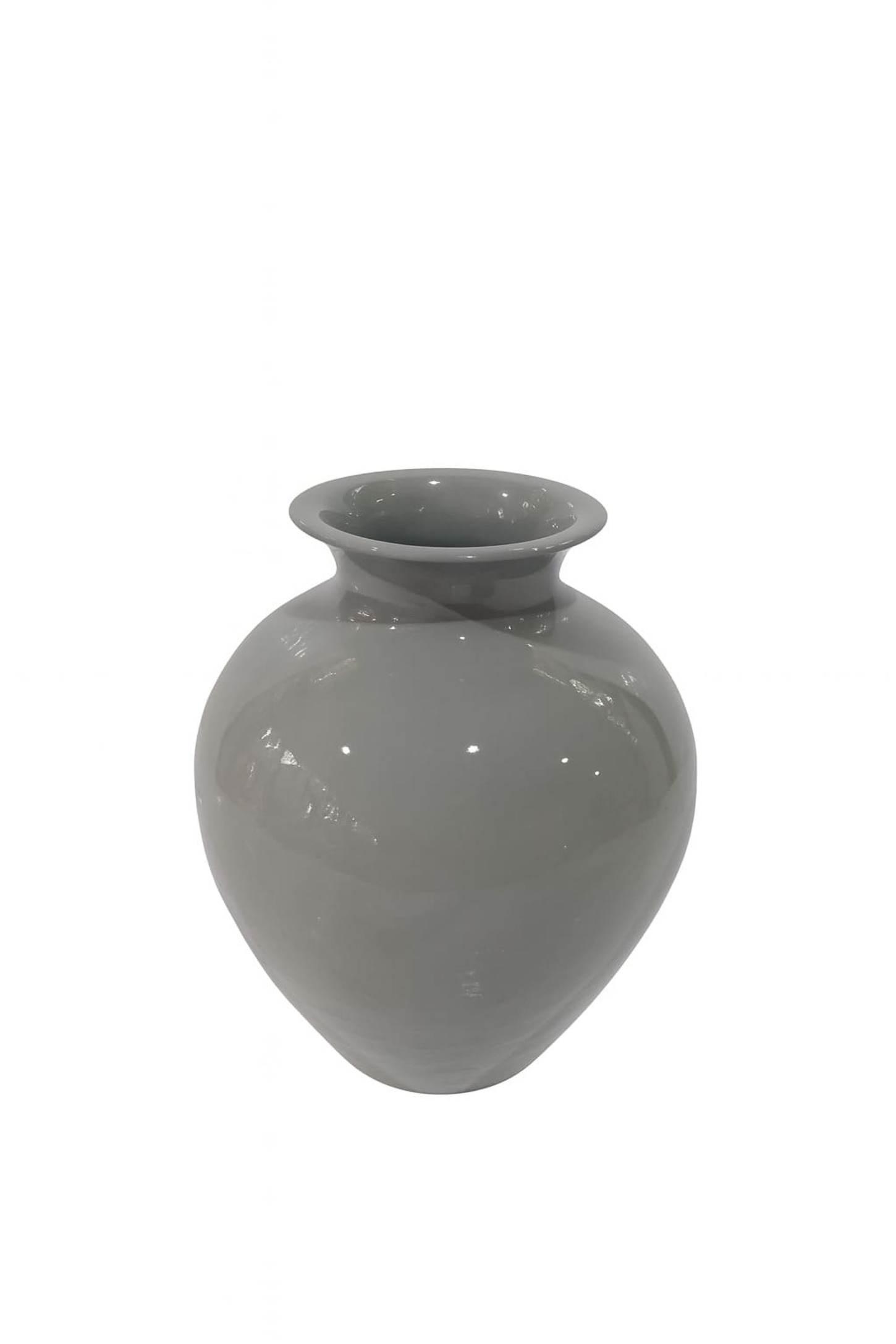 Vase Eisen sand 19x19x24cm