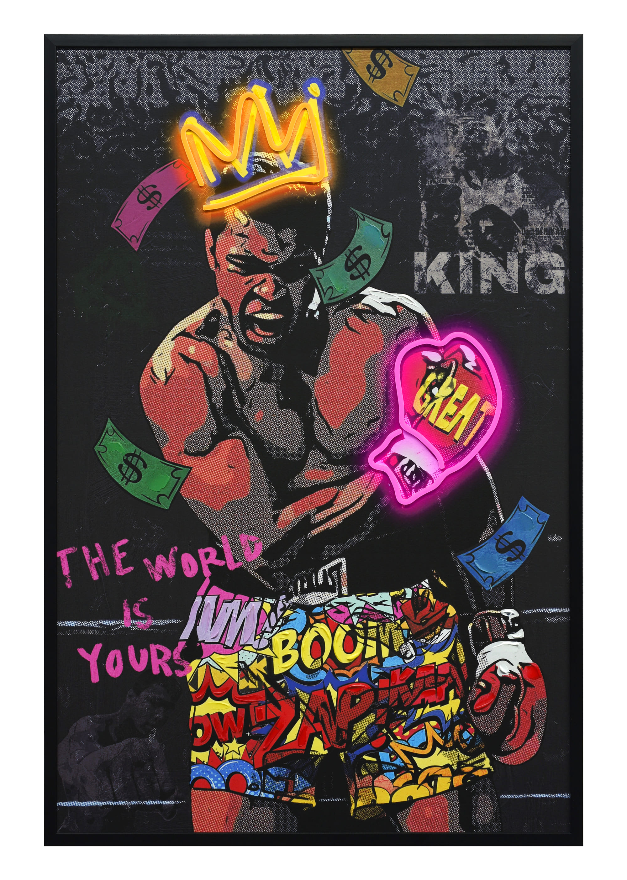 Bild LED Ali 80x120cm