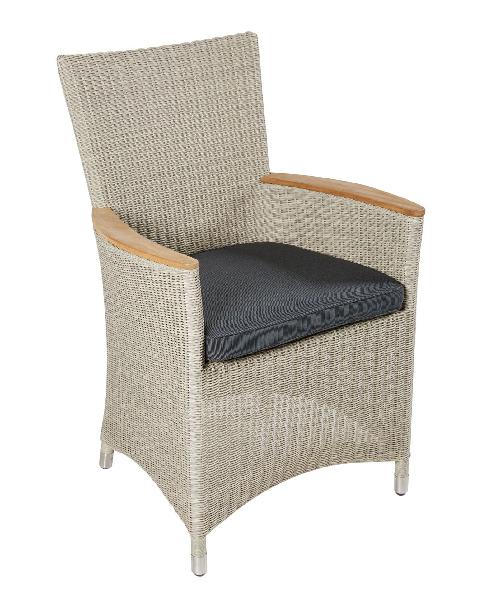 Armlehnstuhl "Chelsea" white cream, inkl. SK