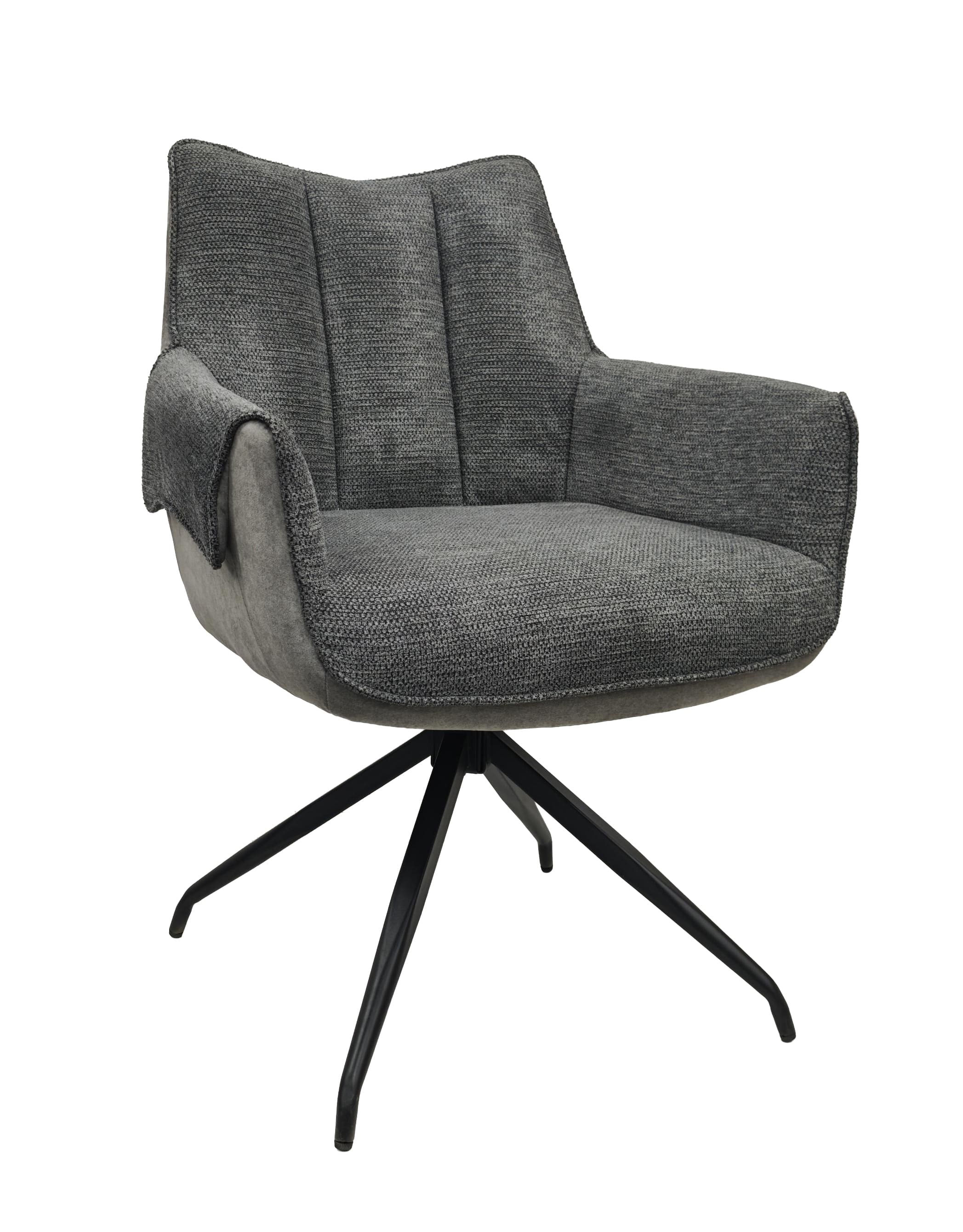 Drehstuhl Phoenix Webstoff grau