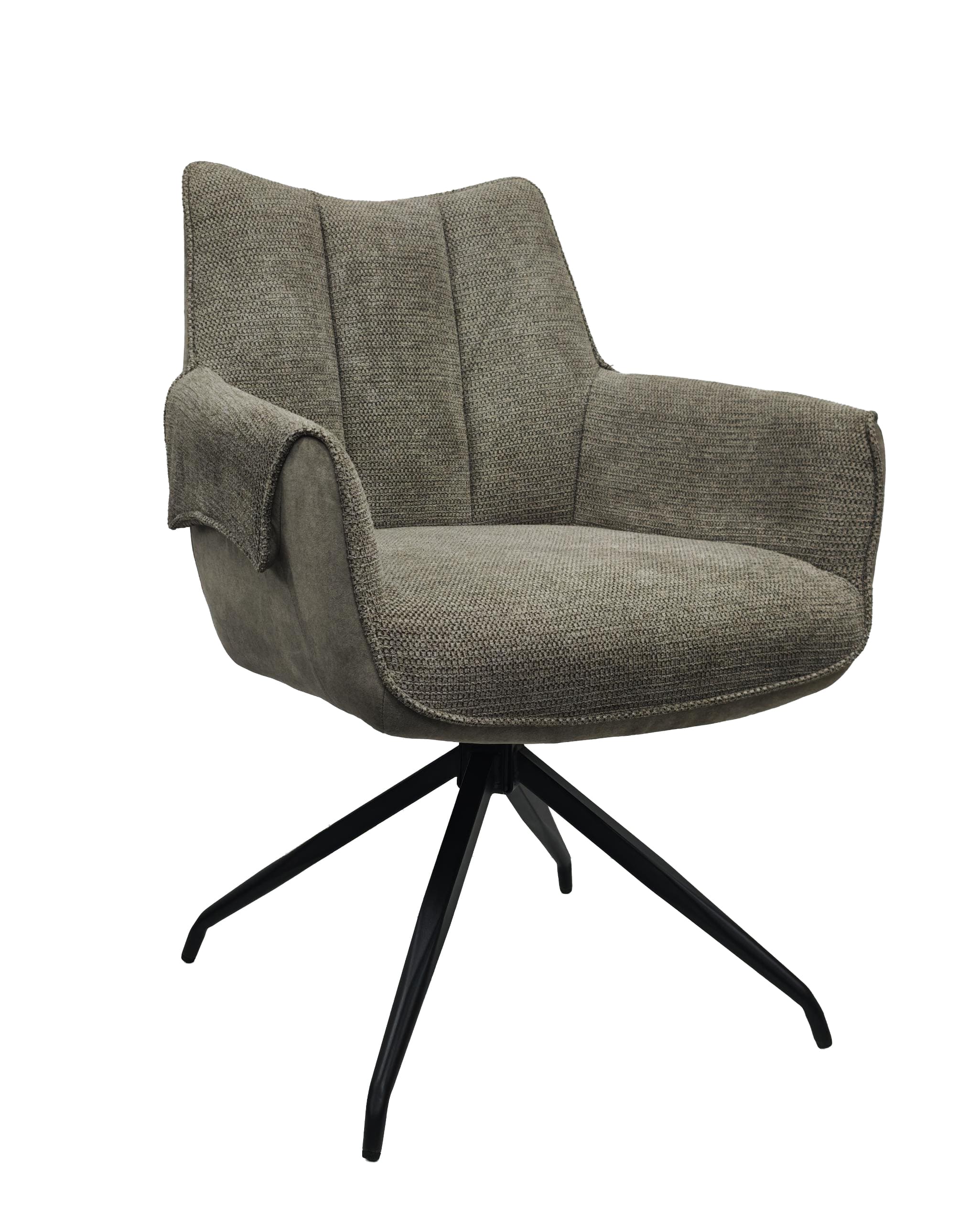 Drehstuhl Phoenix Webstoff braun