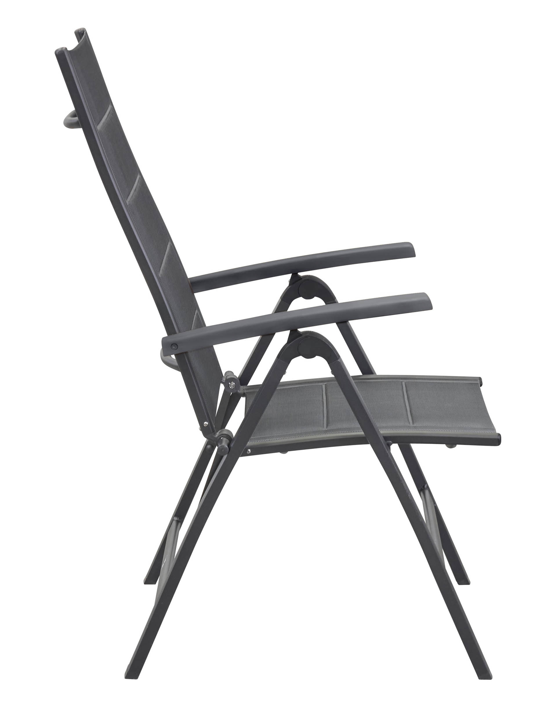 Klappsessel "Unicamo" anthrazit padded