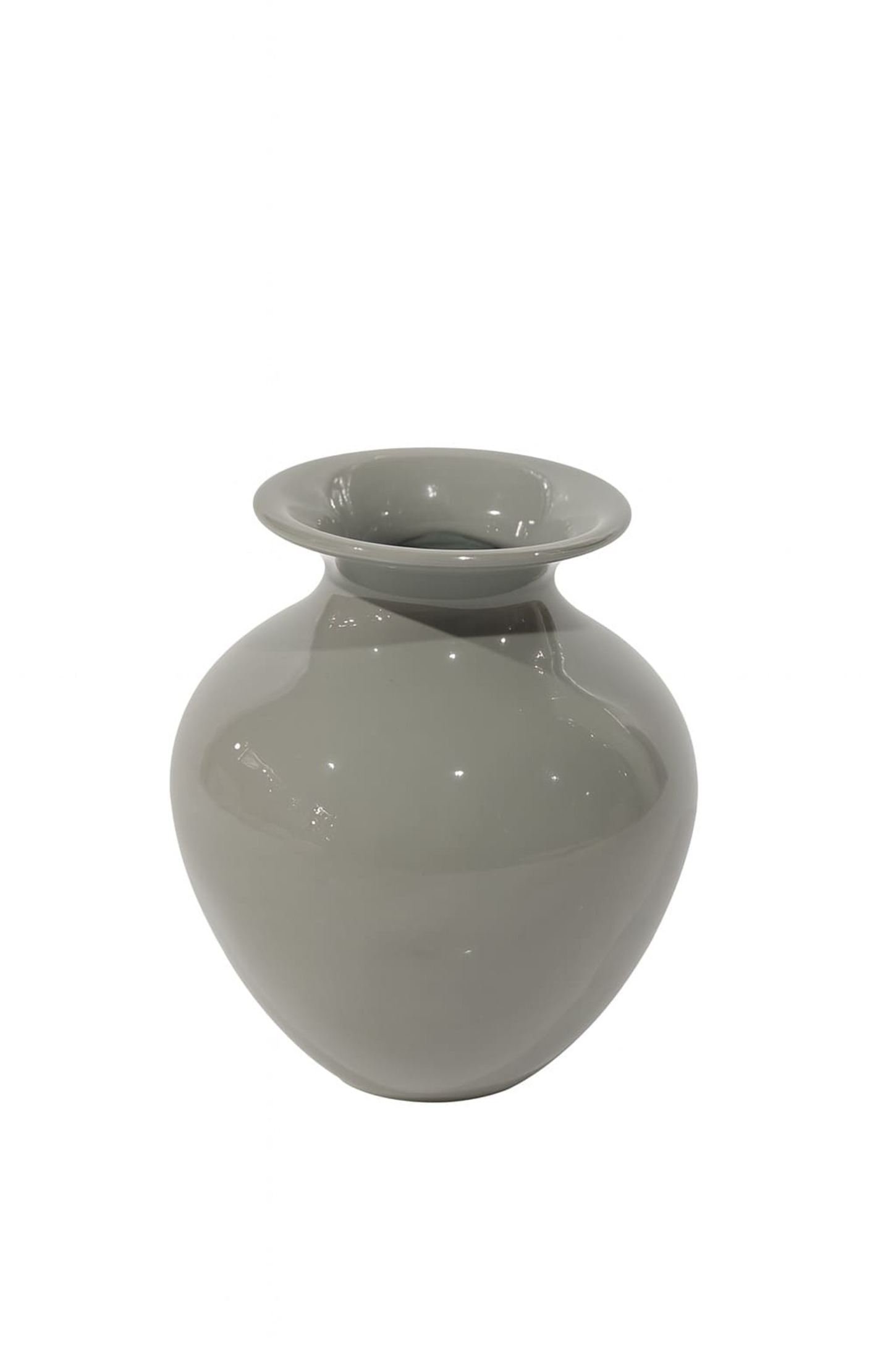 Vase Eisen sand 14x14x17cm