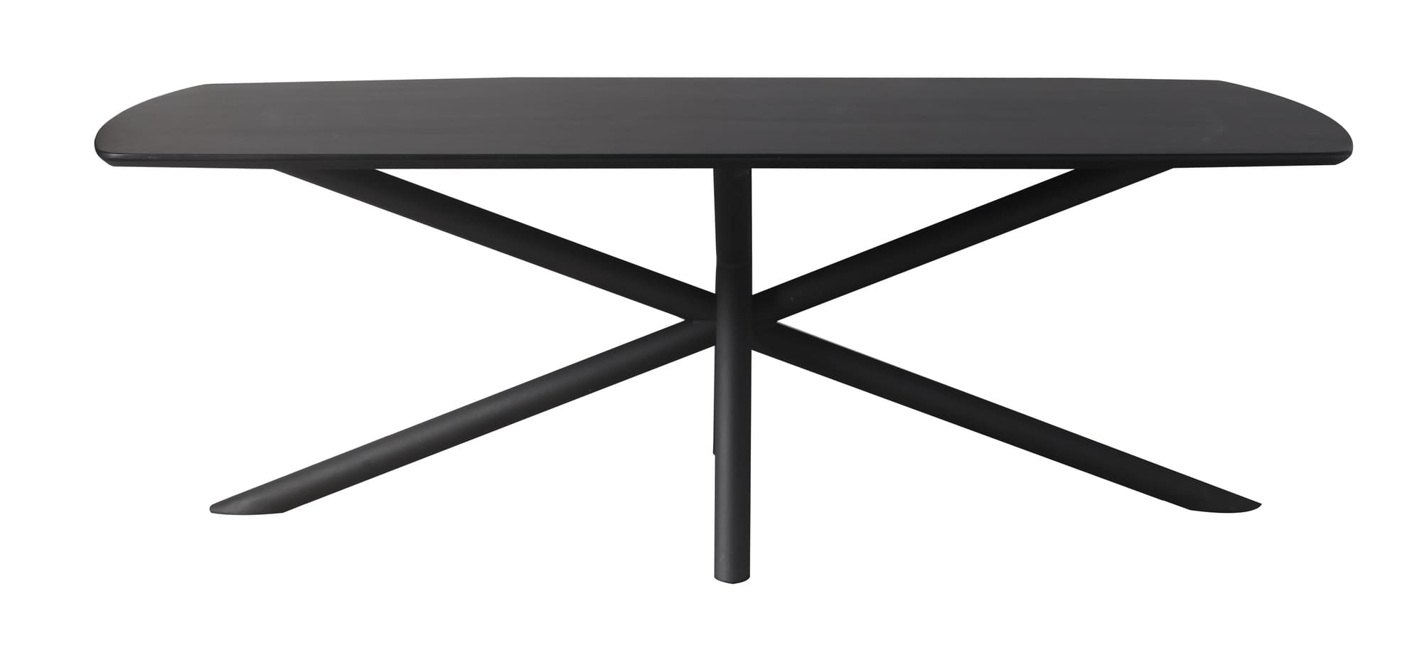 Esstisch Lunox schwarz 220x100x77cm