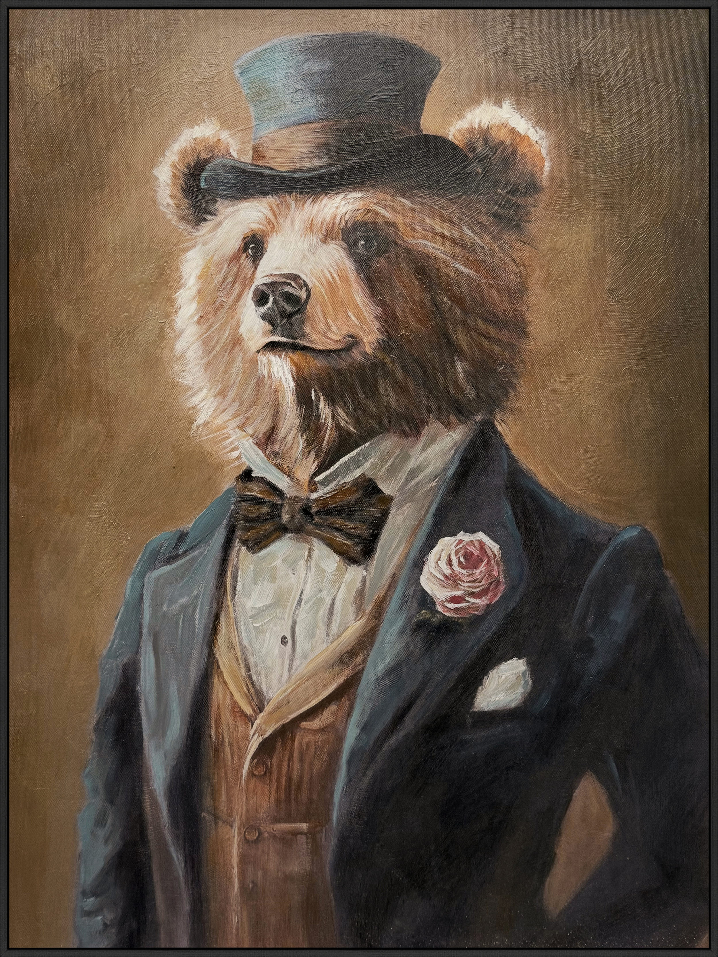 Wandbild Frame Acryl Lord Bear 60x80cm