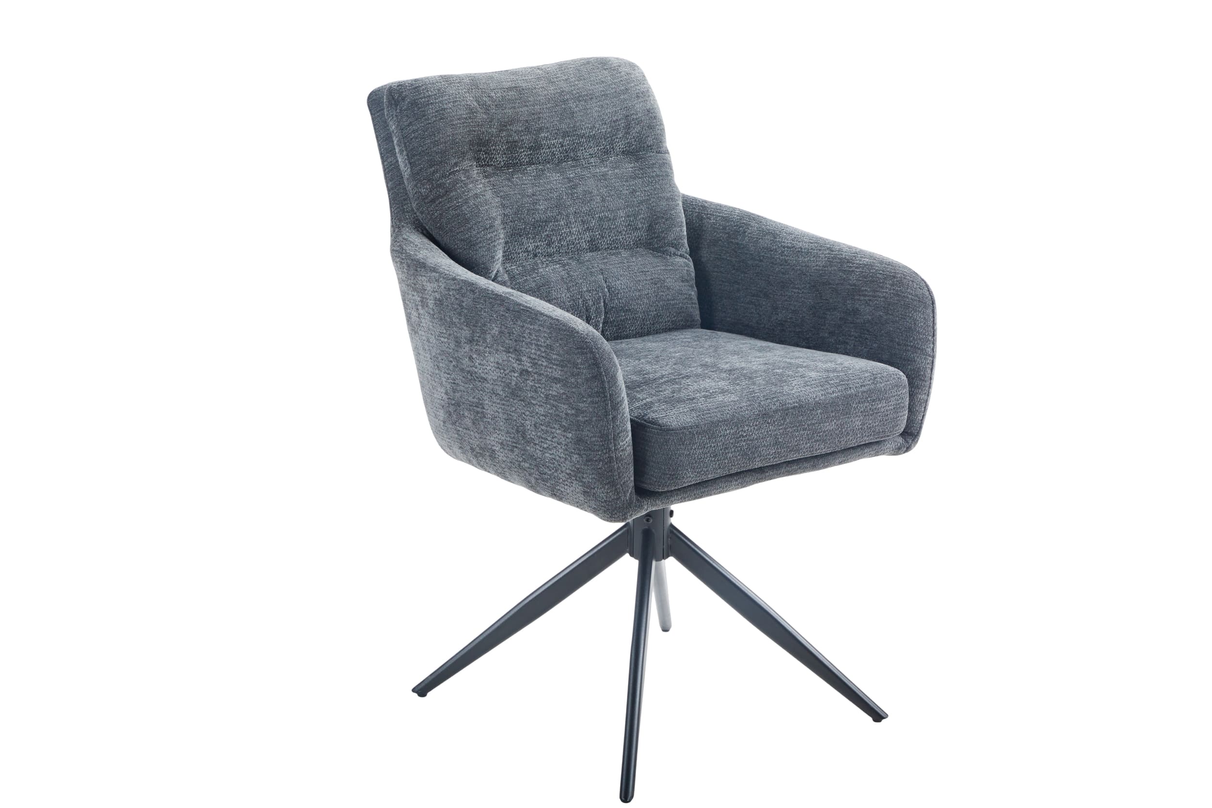 Drehstuhl Fargo Bezug Webstoff d-grau