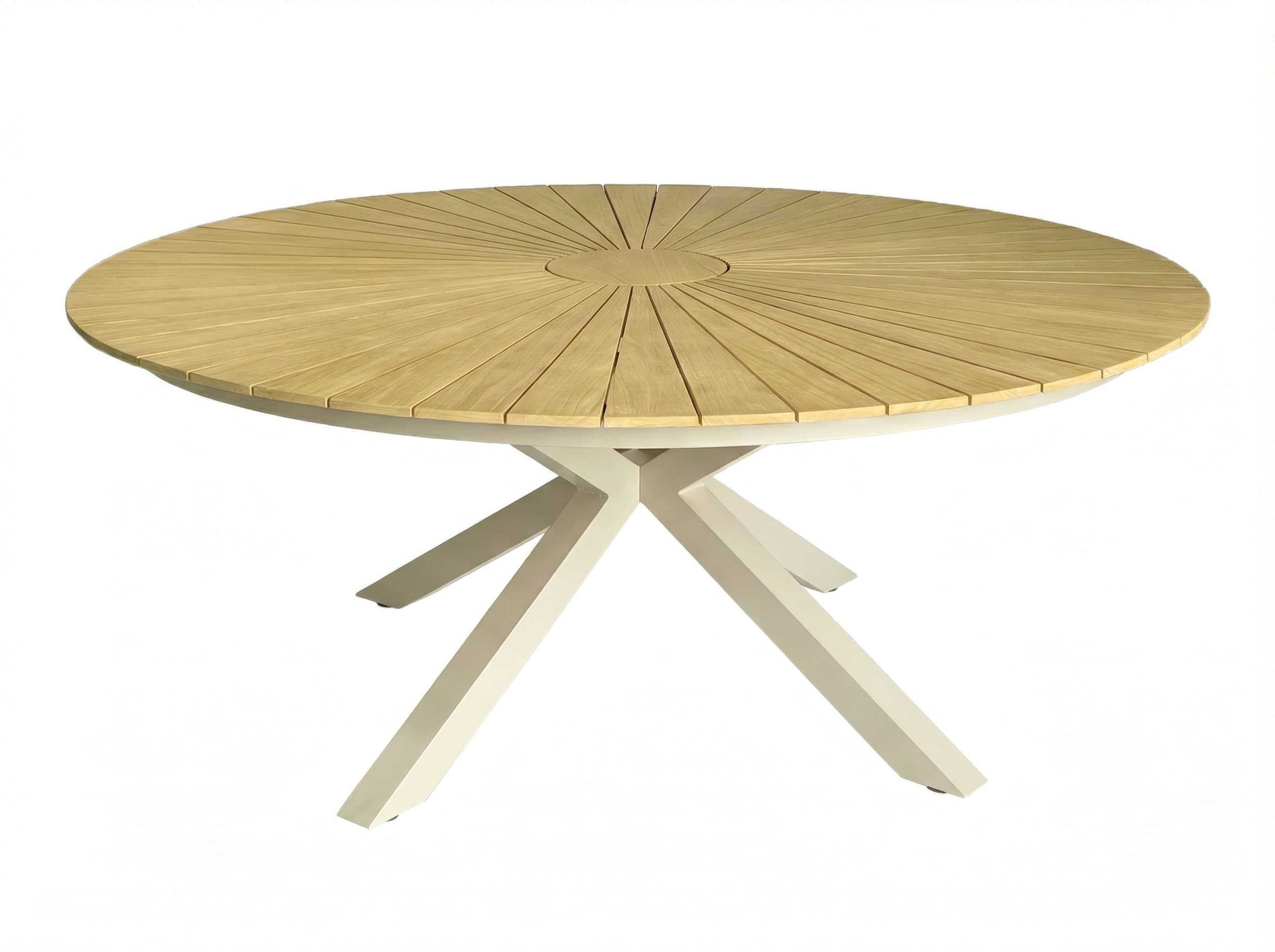 Esstisch "Unicamo" rund taupe 180