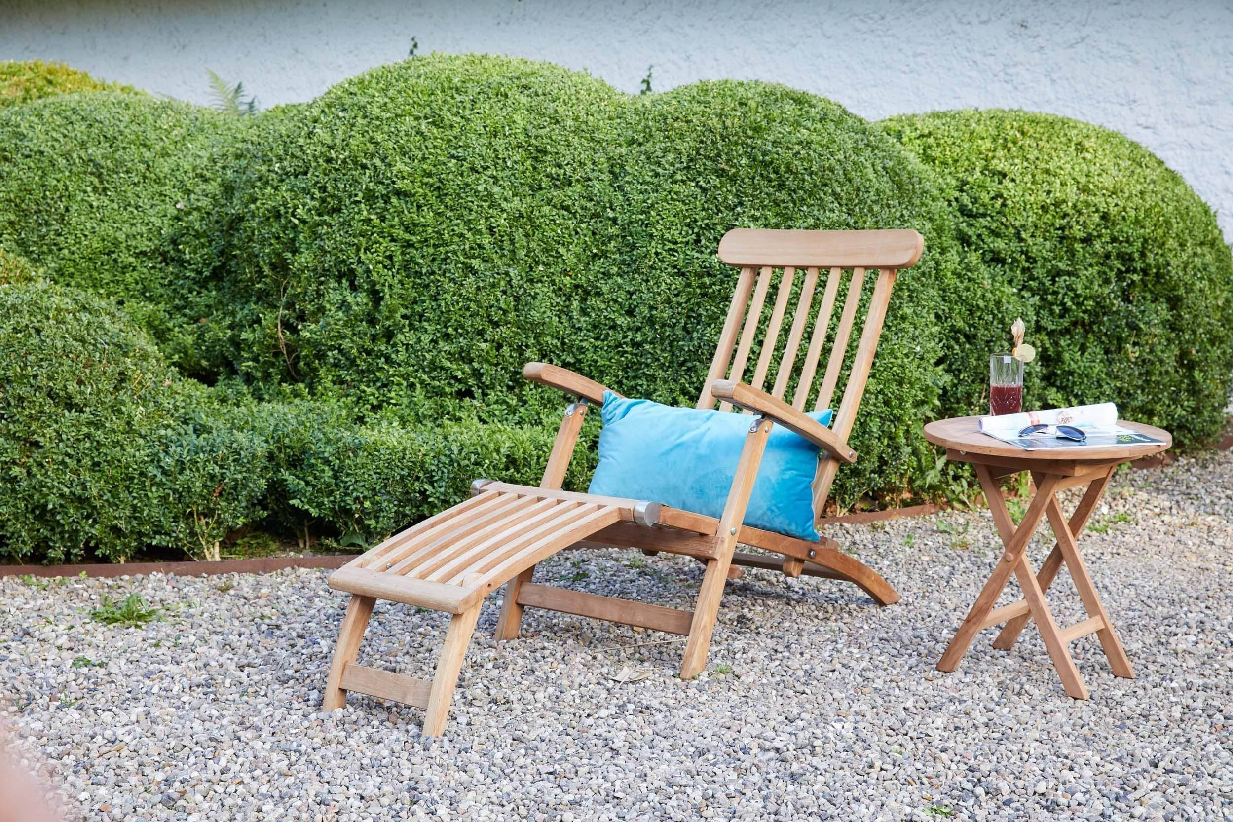 Deckchair Kampen Teak klappbar