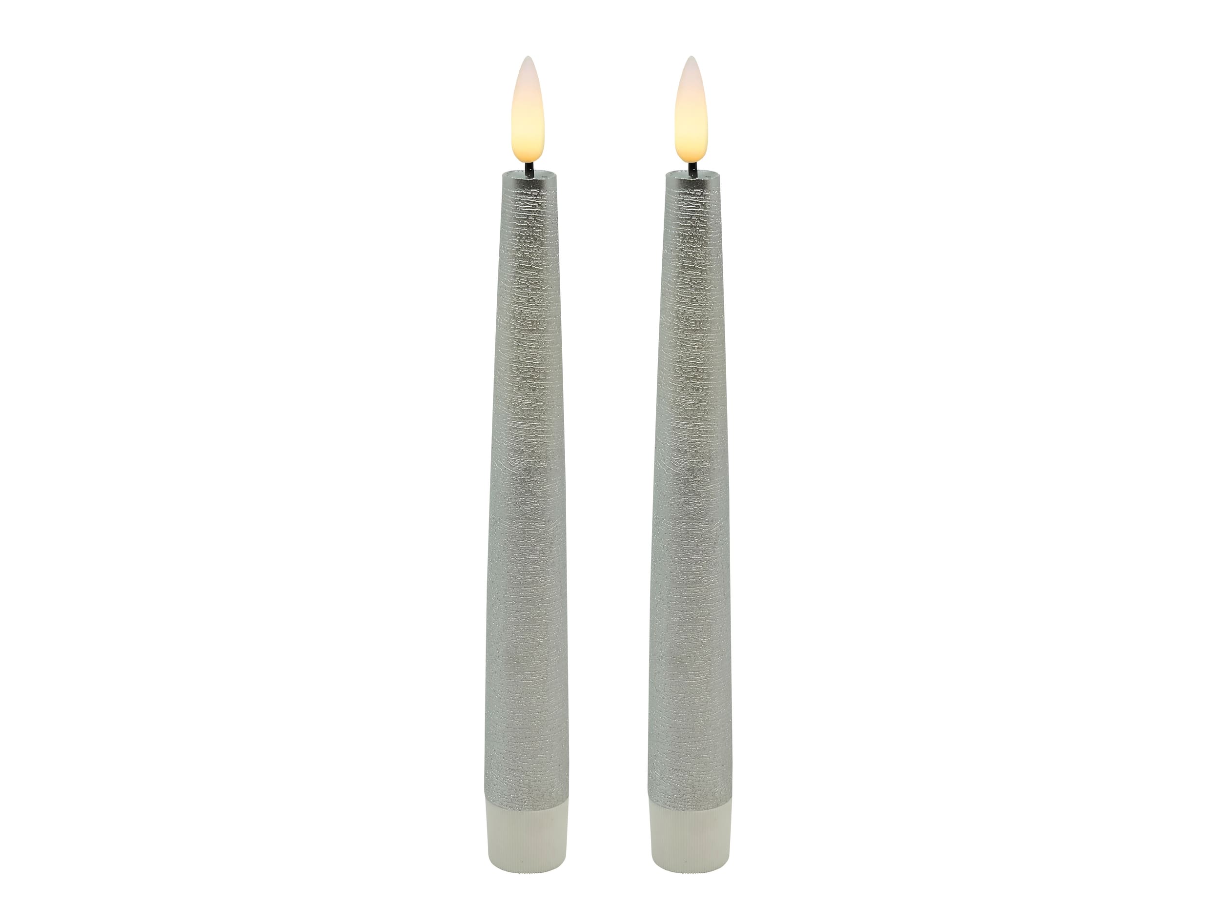 LED DinnerK Set silver metallic 2,2x17,5