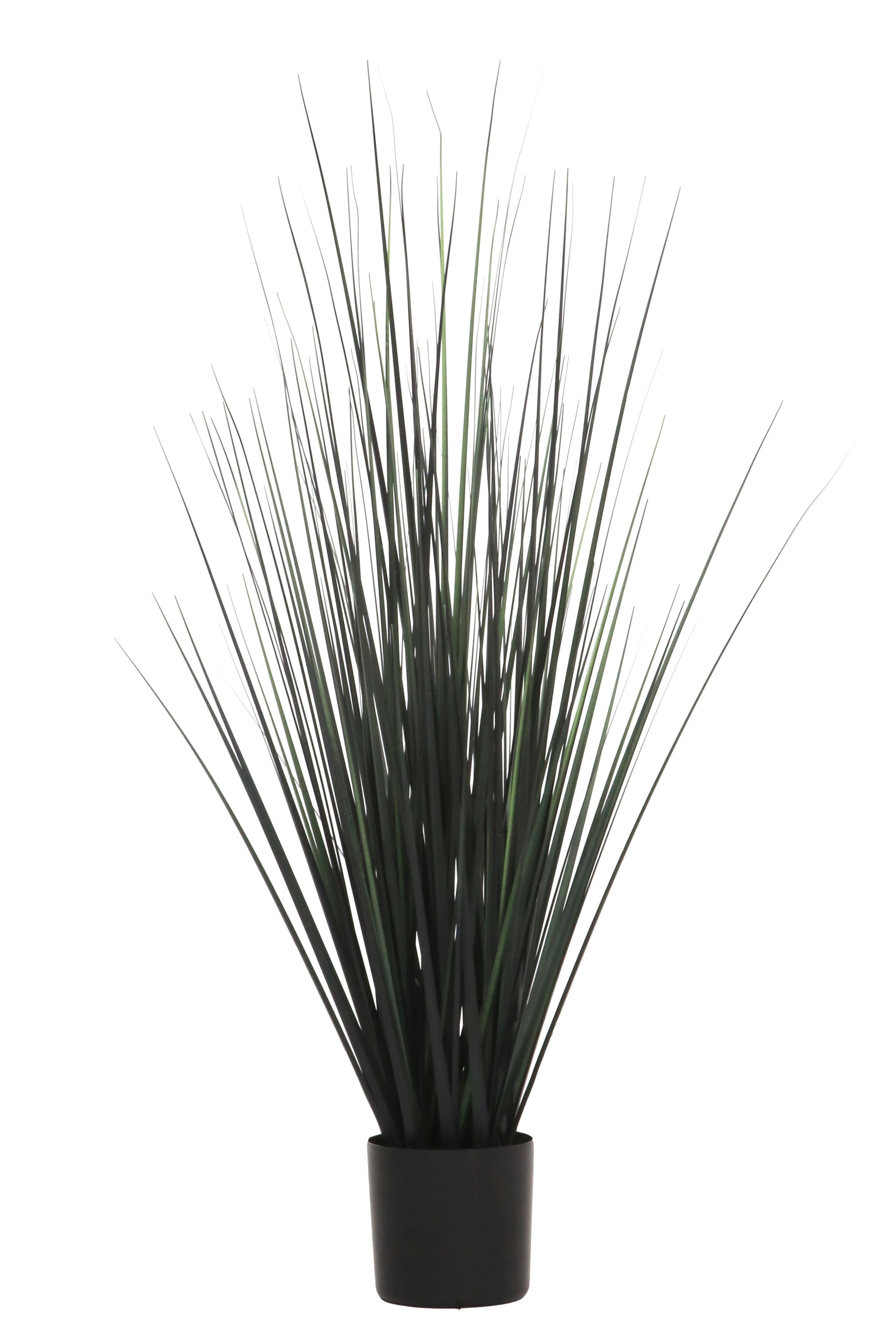 Dekopflanze Gras schwarz H=90cm