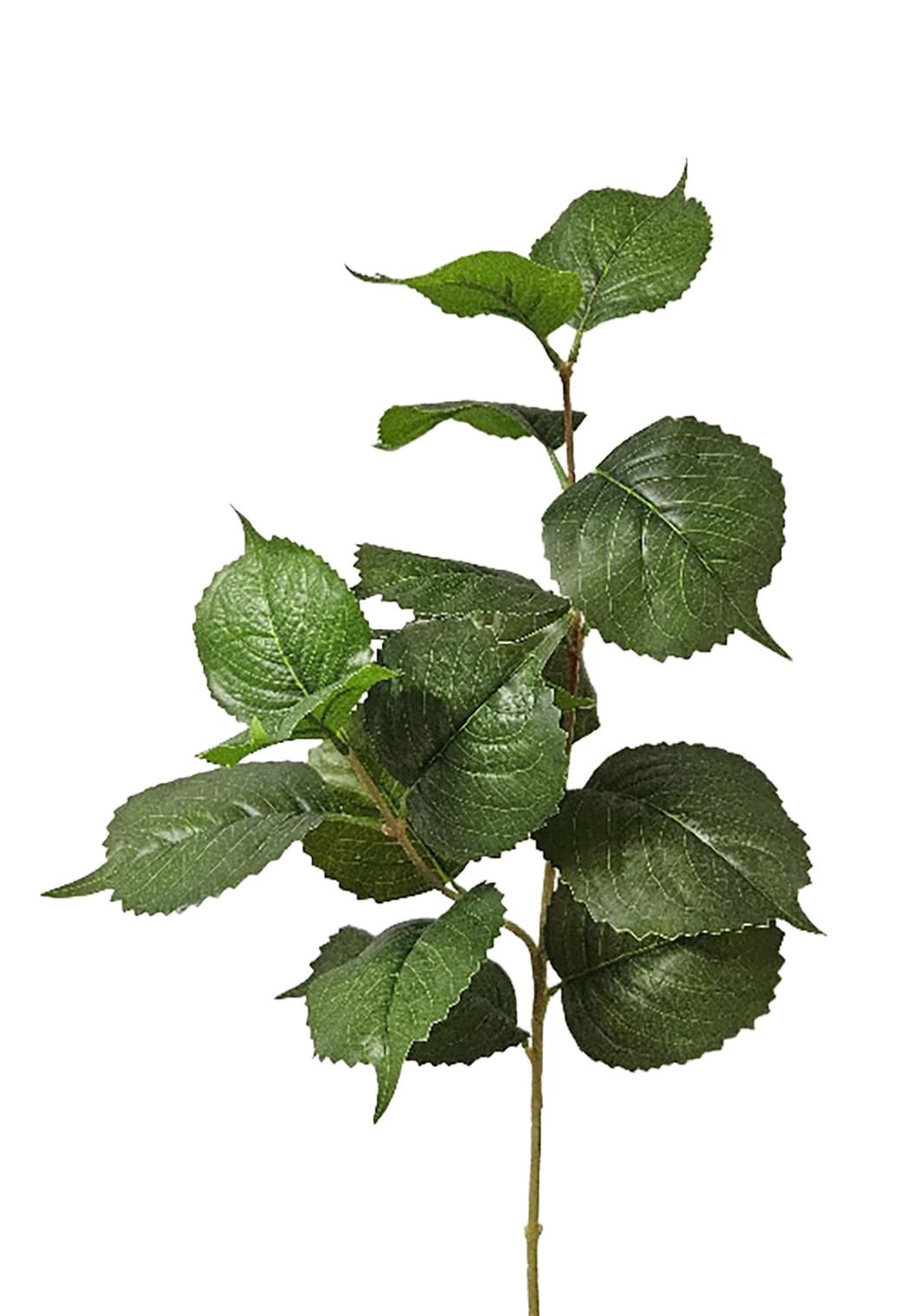 Kunstpflanze Hortensienblattzweig H=75cm