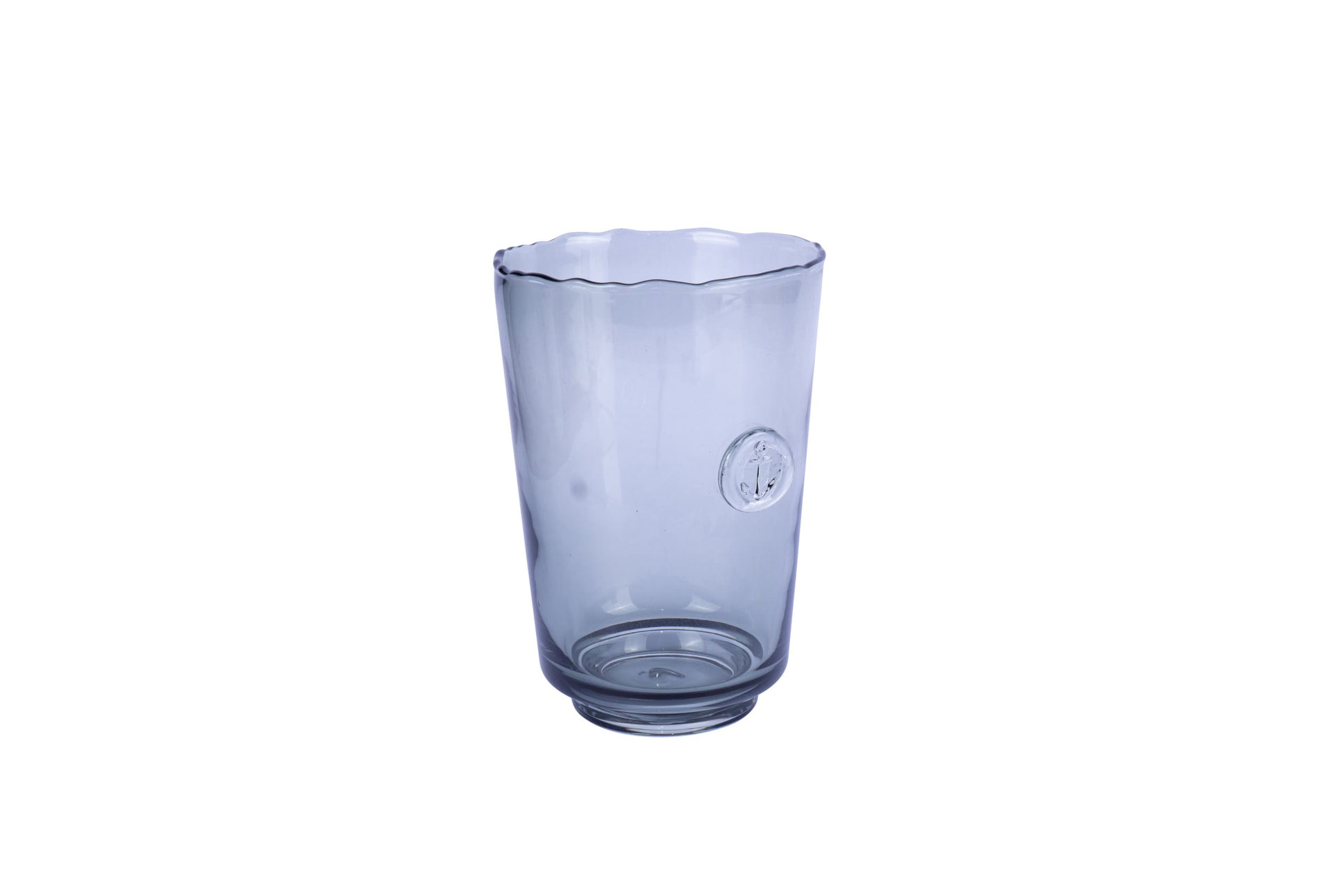 VOTIVLICHT GLAS GRAU MIT