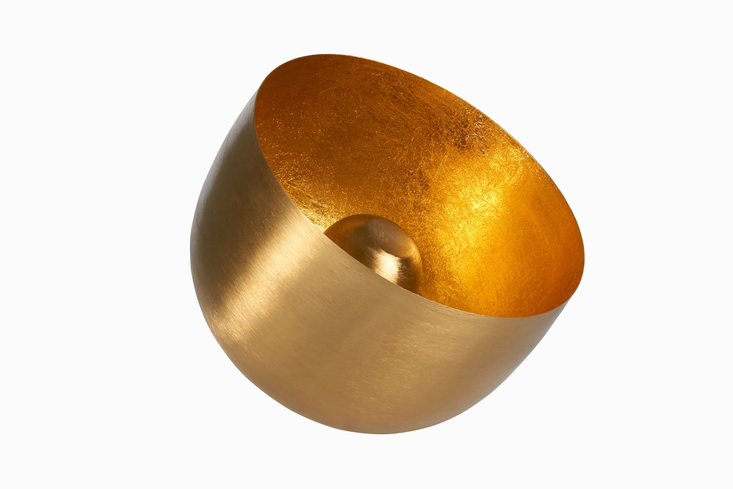 Tischlampe Kugelform gold metallic 35x35x31cm