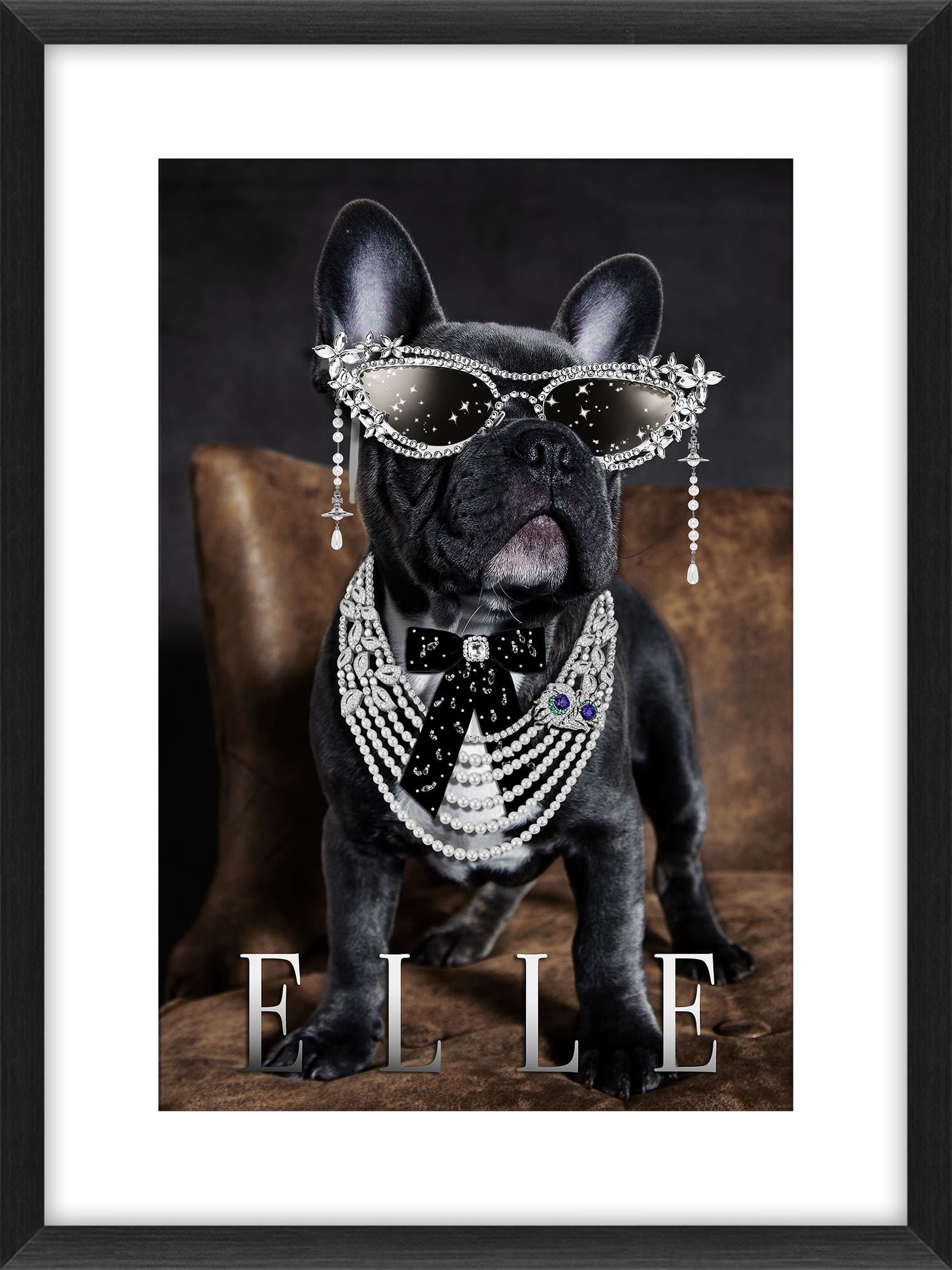 Bild Frame Bulldog Elle 60x80cm