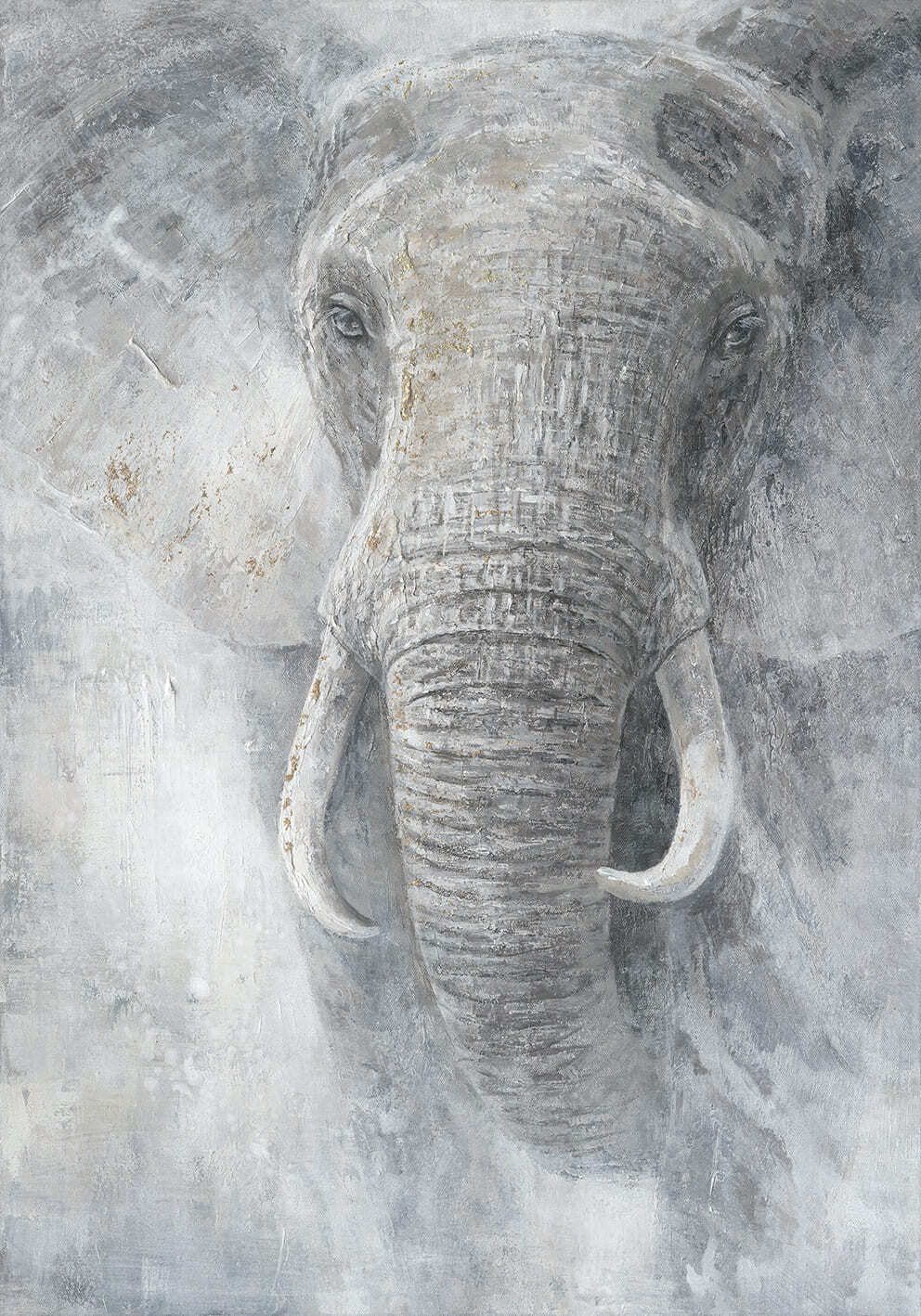 Ölbild Elefant 70x100cm