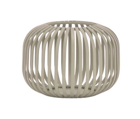 Metallaterne Lunaro sand D=14cm H=10cm
