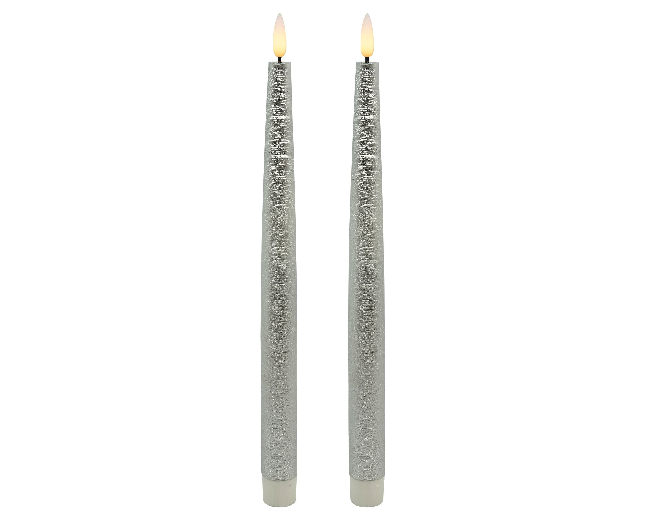 LED DinnerK Set silver metallic 2,2x26,5