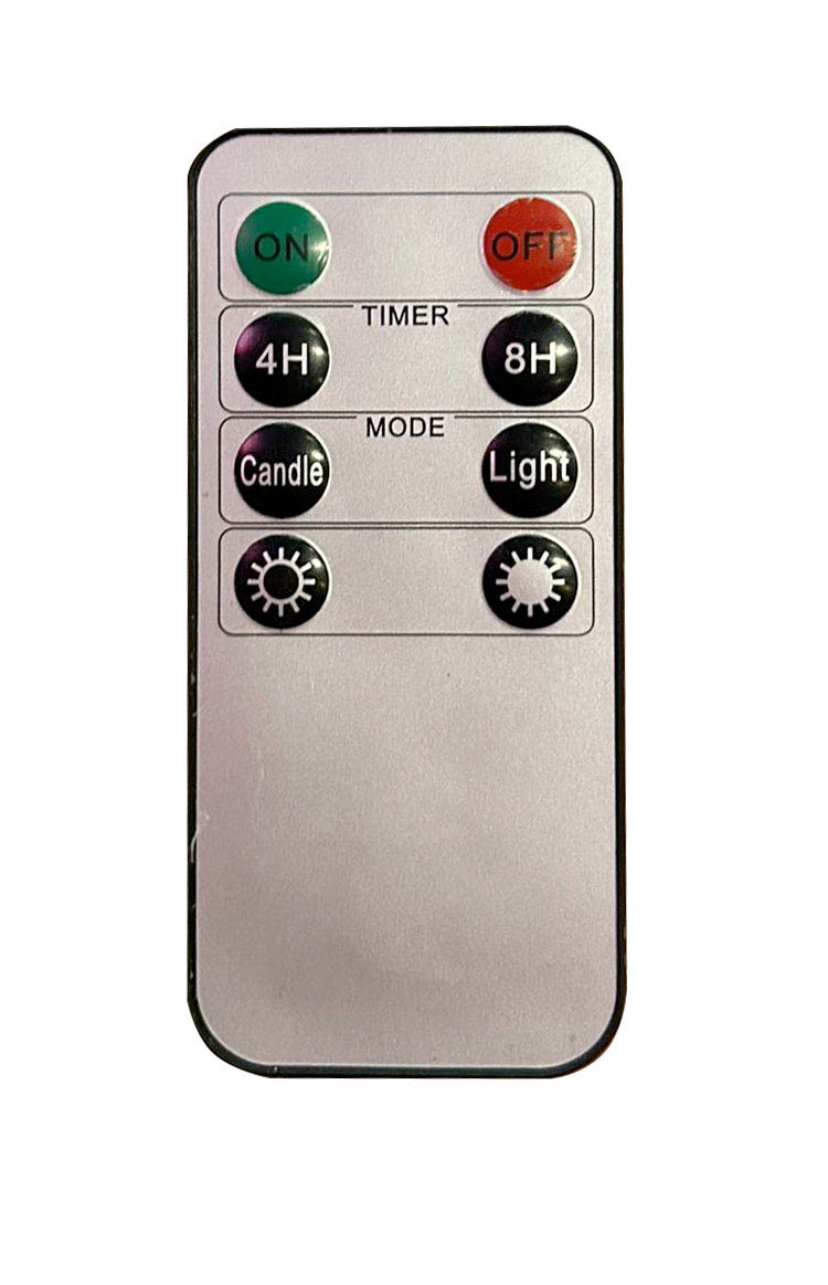 Fernbedienung für LED Kerzen weiß