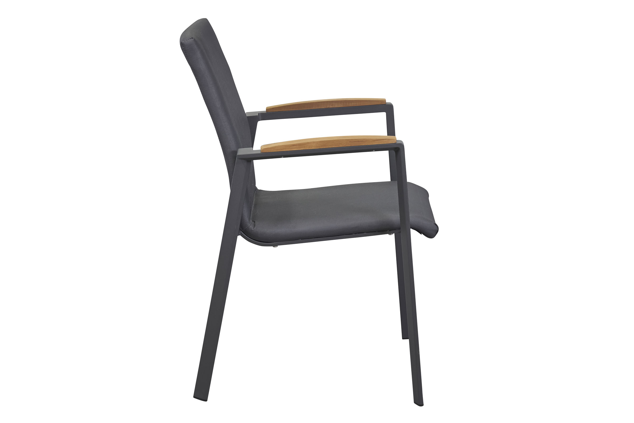 Stapelstuhl  "Sunvego" Teak anthrazit