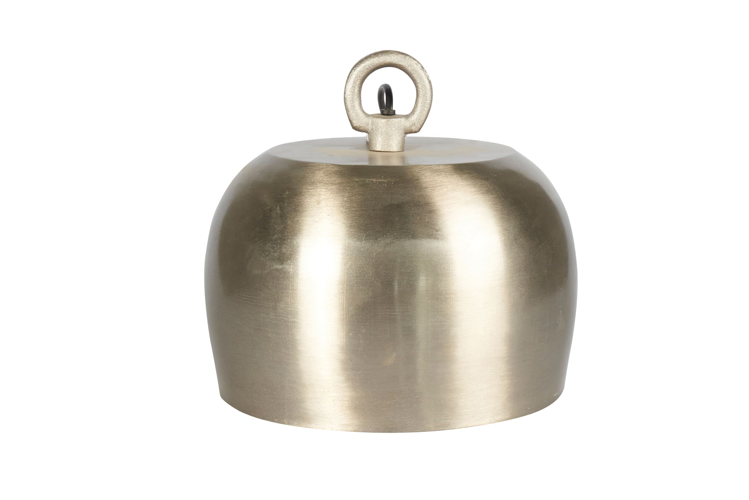 Tischlampe Kugelform silber metallic 28x28x24cm