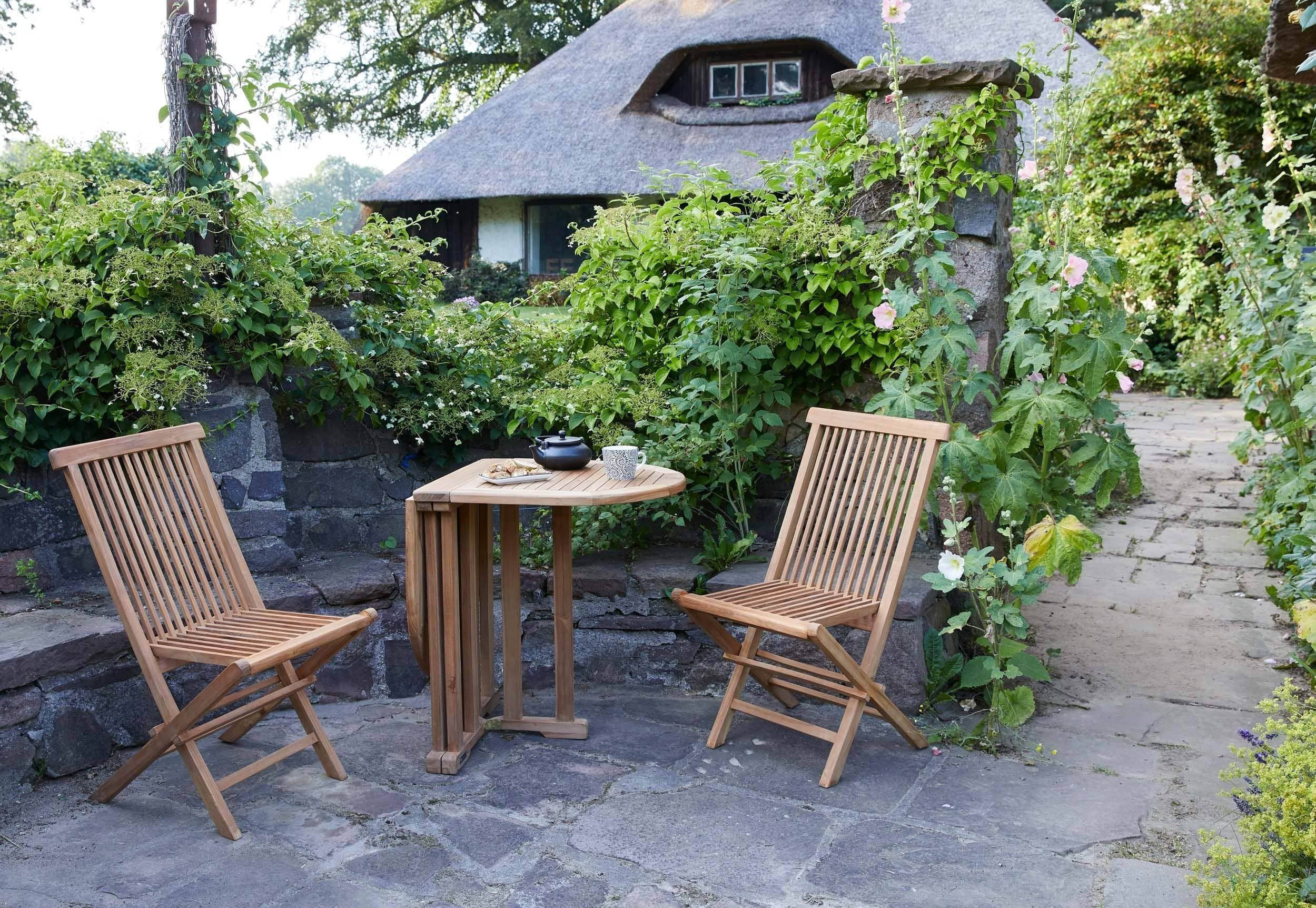 Klappstuhl Riva Teak 47x43x89cm