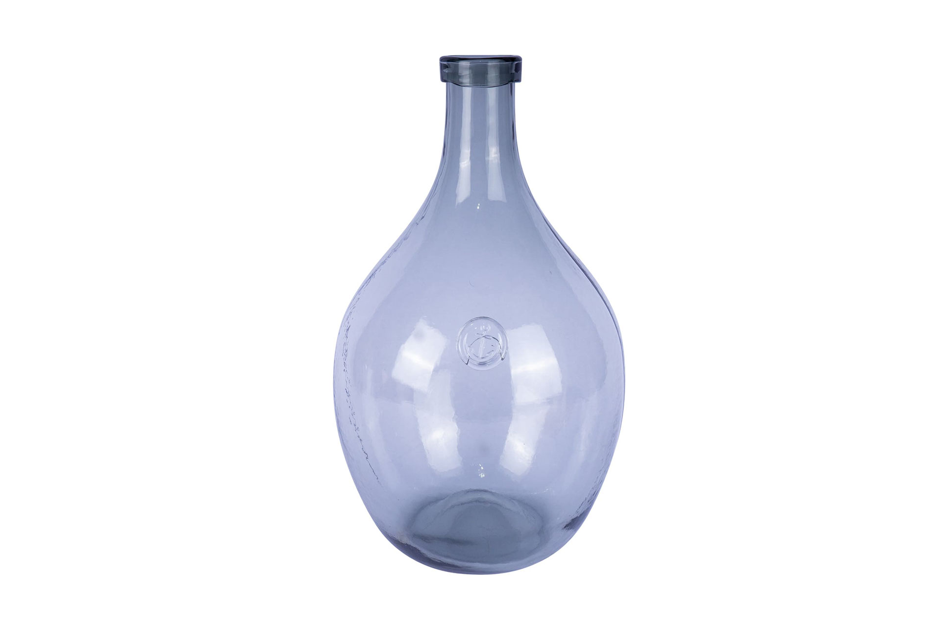 FLASCHENVASE GLAS GRAU B