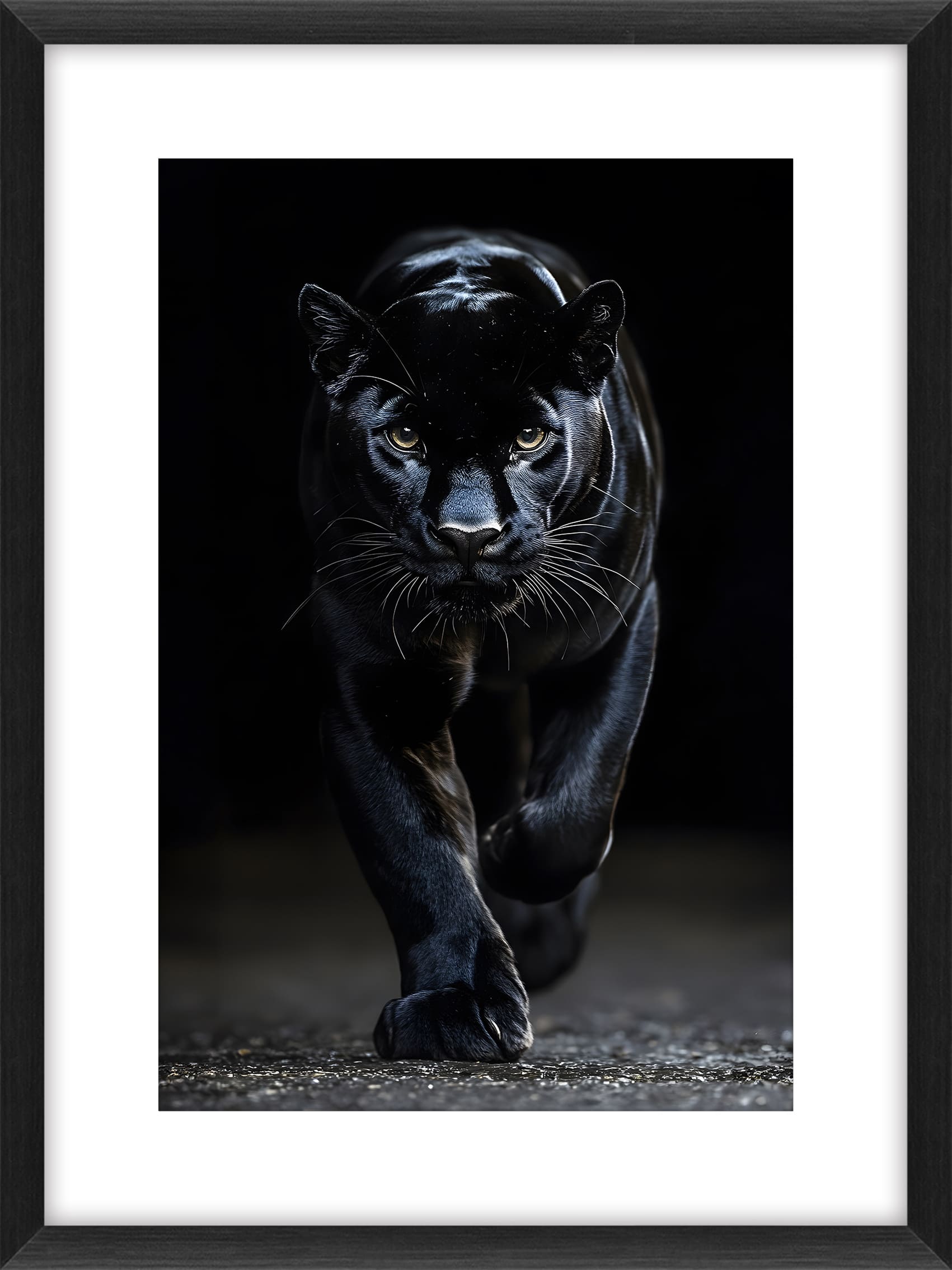 Bild Frame Panther 60x80cm