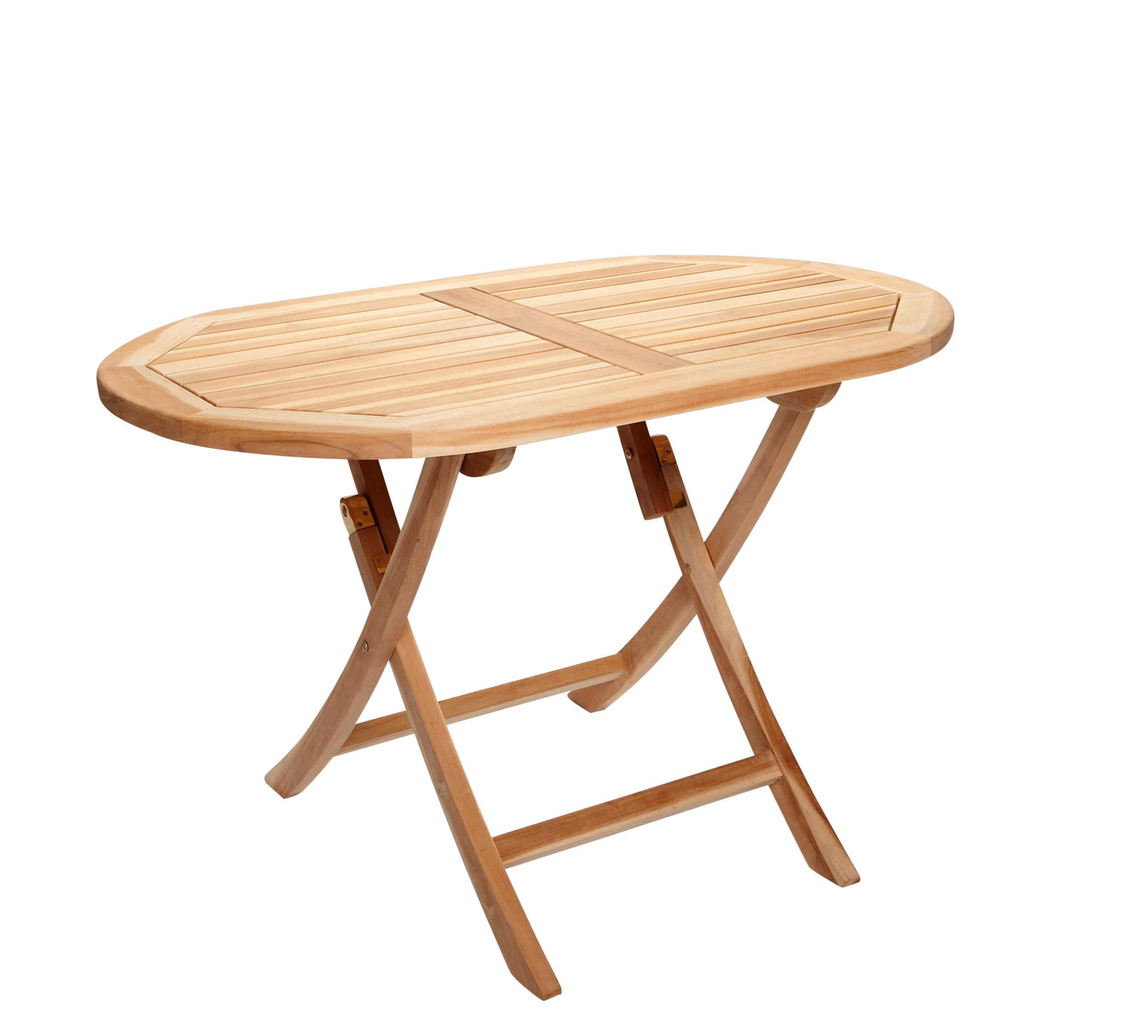 Tisch Kampen Teak oval klappbar 120x70x74cm