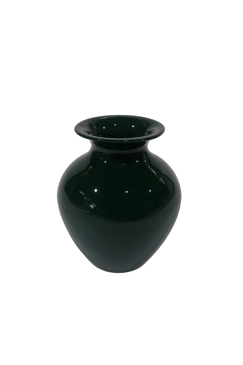 Vase Eisen grün 14x14x17