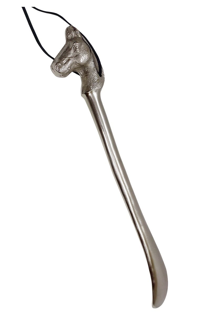 Schuhlöffel Pferd Alu Nickel 53cm