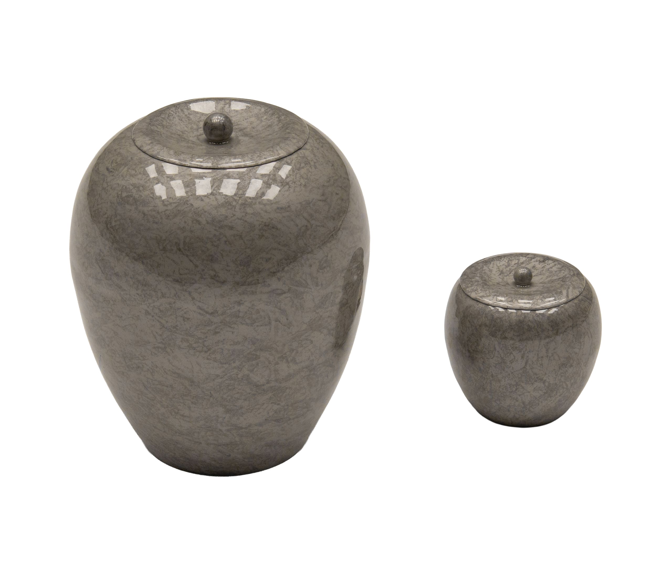 Dekodose Eisen grau 10x10x12cm